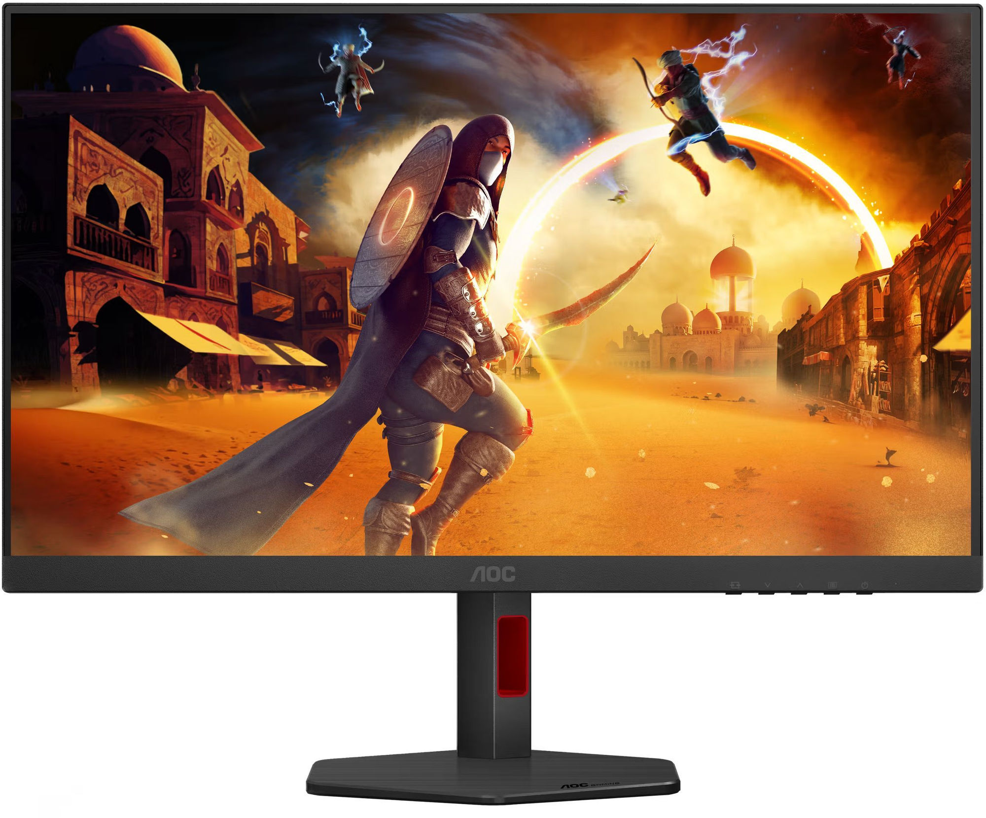 AOC Q27G4SRU : moniteur gaming QHD - autre vue AOC Q27G4SRU - vue avant alternative