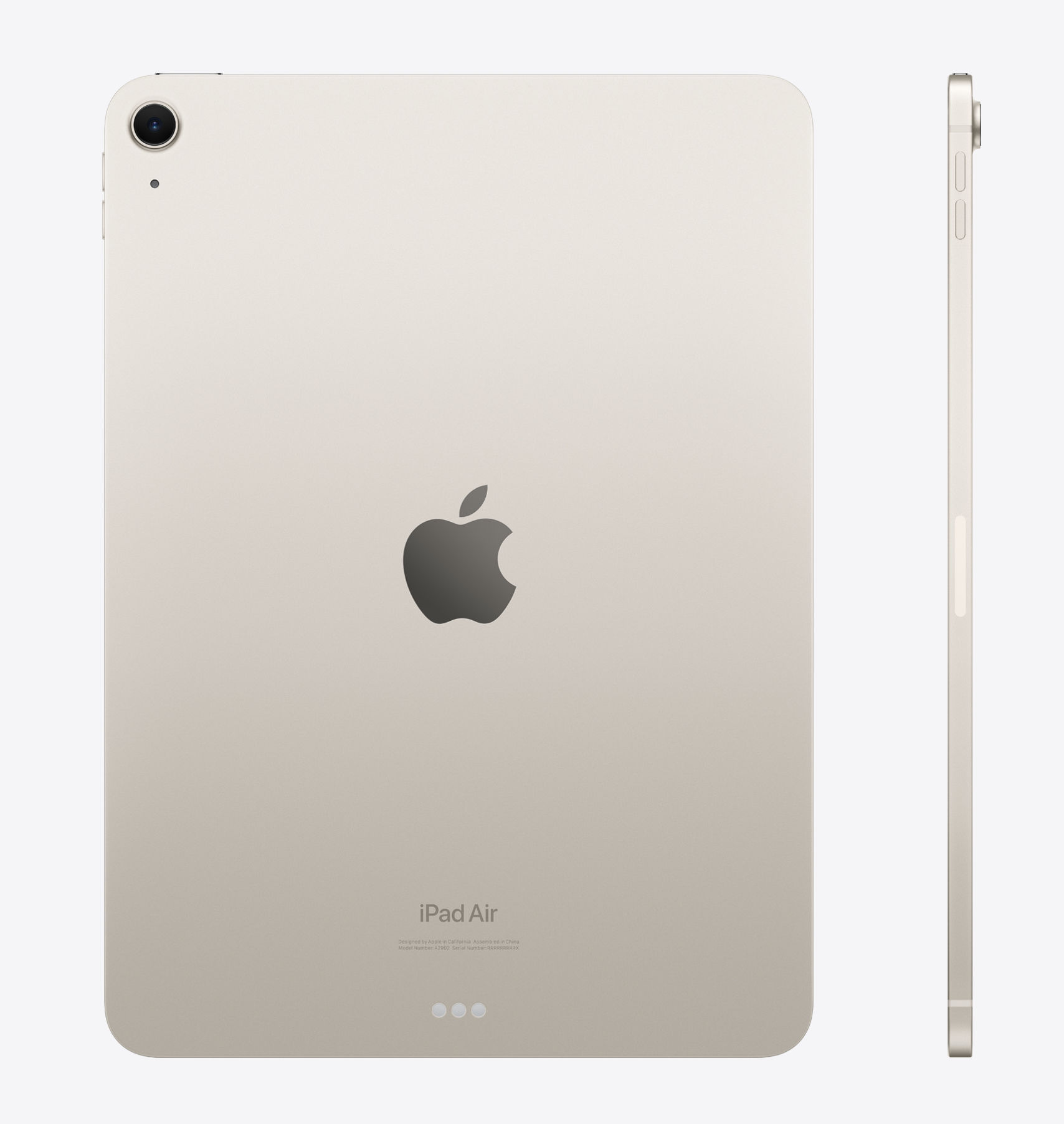 Apple iPad Air 11 2026 MH7A4TY/A dos et profil Apple iPad Air 11 2026 MH7A4TY/A dos et profil
