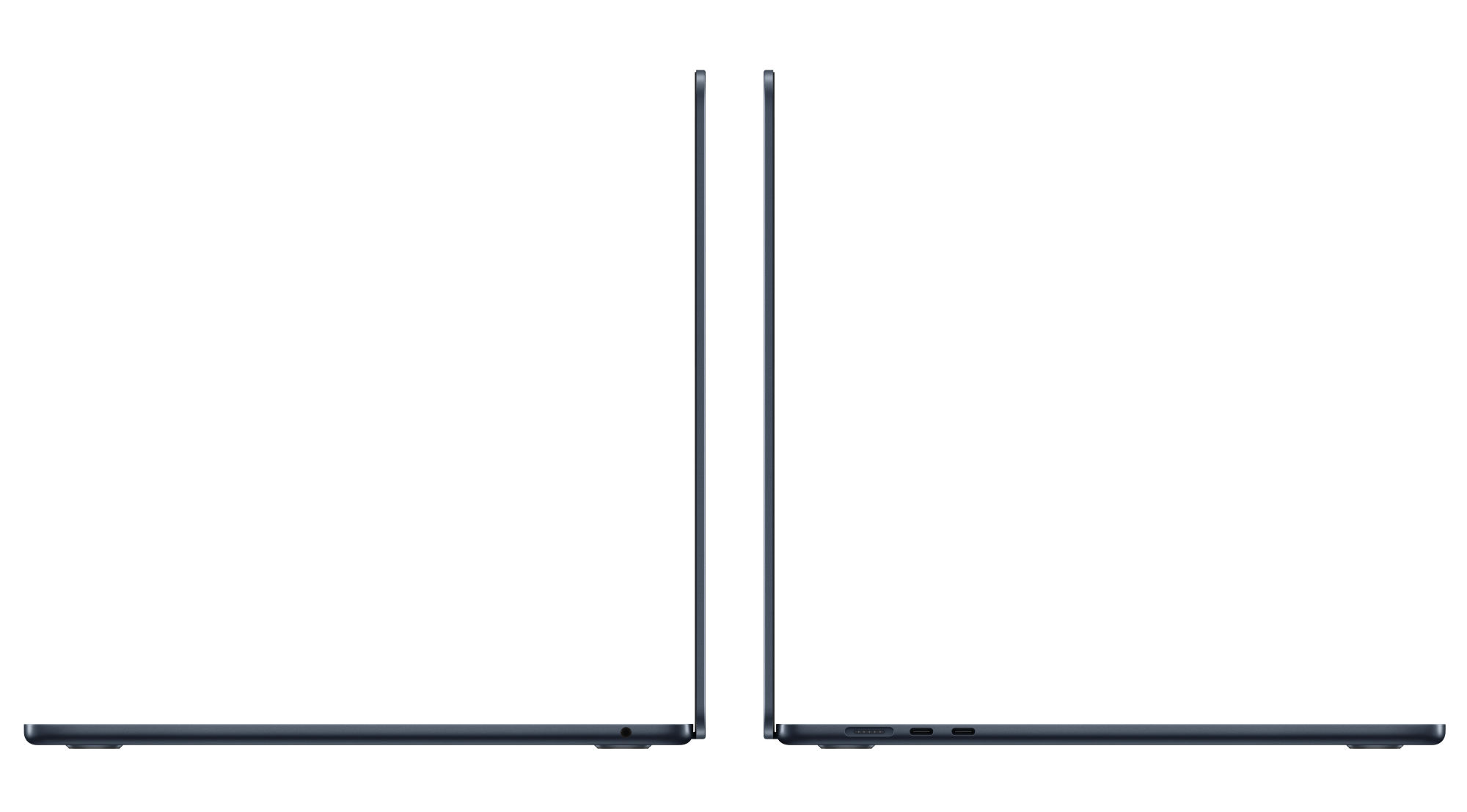 Apple MacBook Air 15,3 MDVK4FN/A vue latérale fine Apple MacBook Air 15,3 MDVK4FN/A vue latérale fine