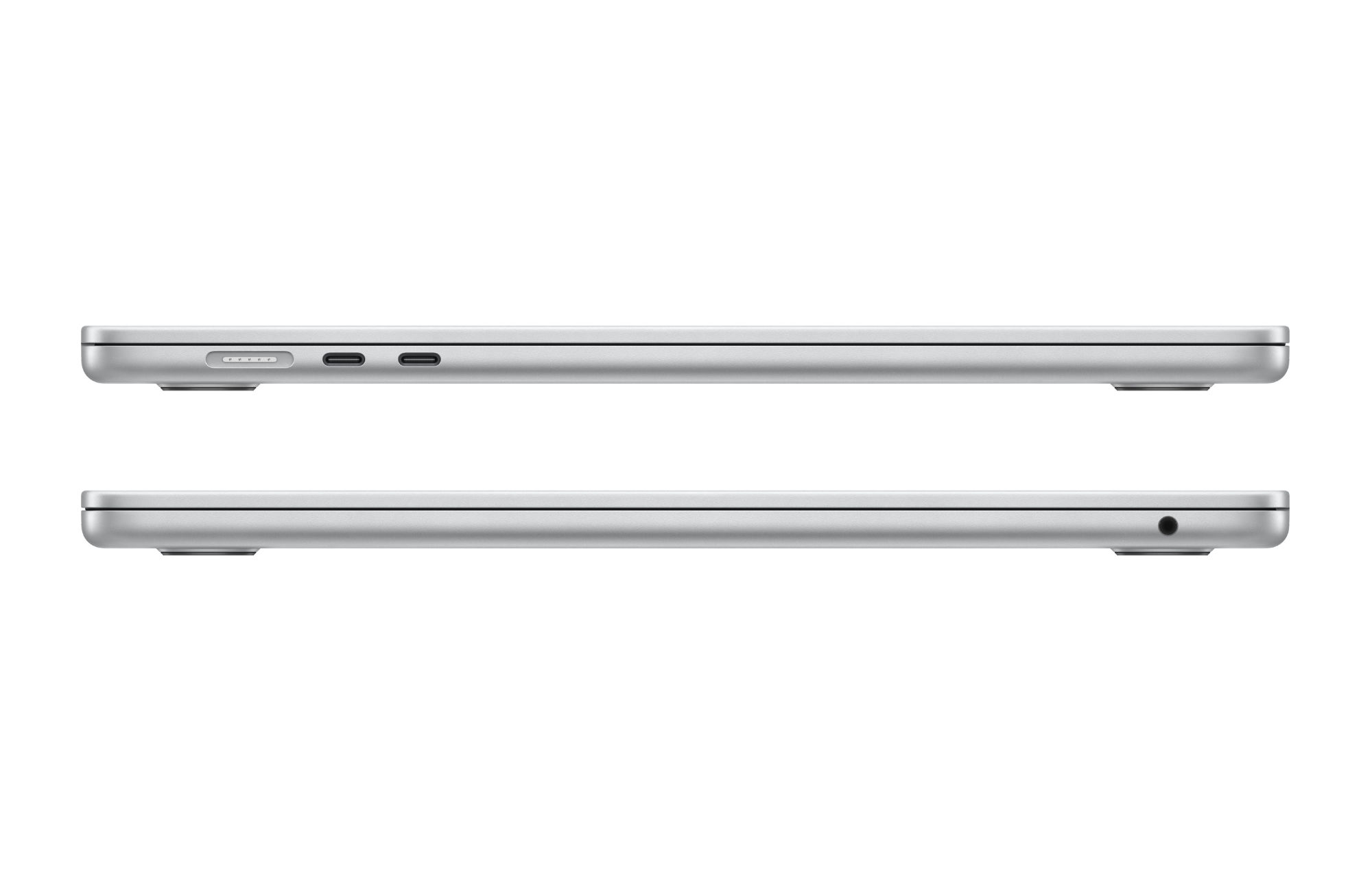 MacBook Air MDV94FN/A profil latéral et ports Profil et connectique du MacBook Air MDV94FN/A