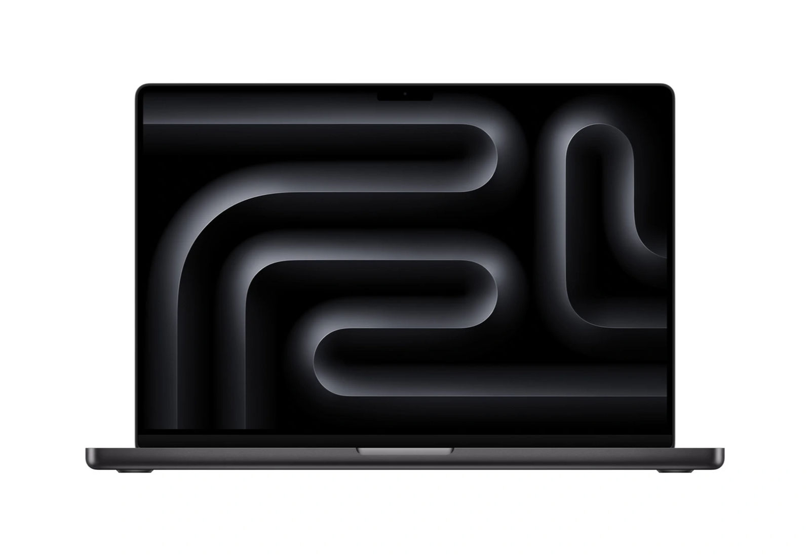 Apple MacBook Pro 16" 2026 Noir - M5 Pro (18-20c) / 24 Go / 4 To vue de face Apple MacBook Pro 16" 2026 Noir - M5 Pro (18-20c) / 24 Go / 4 To vue de face