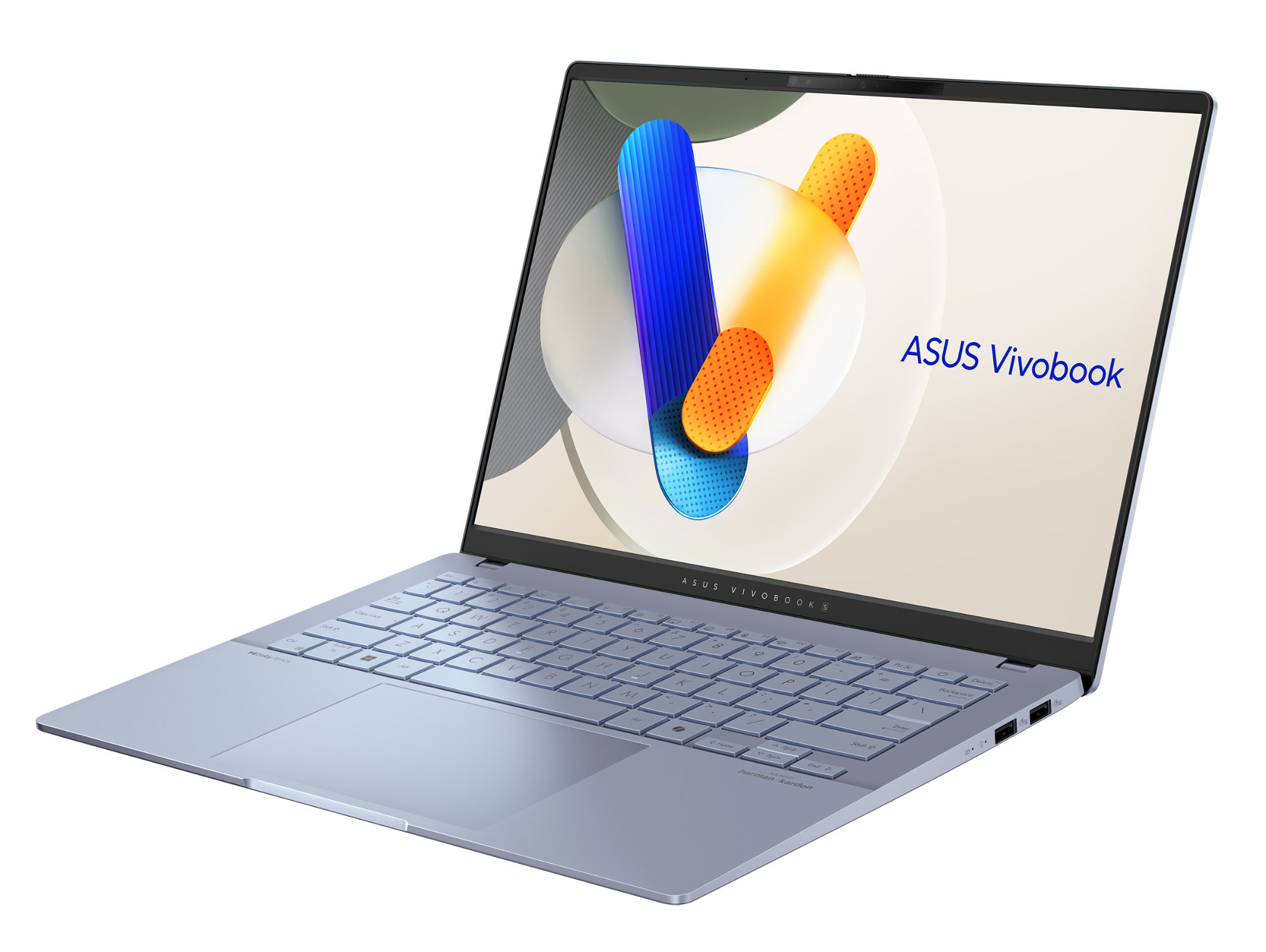 Asus Vivobook S 14 OLED S5406SA-QD246W - profil fin et connectique complète Asus Vivobook S 14 OLED S5406SA-QD246W profil droit