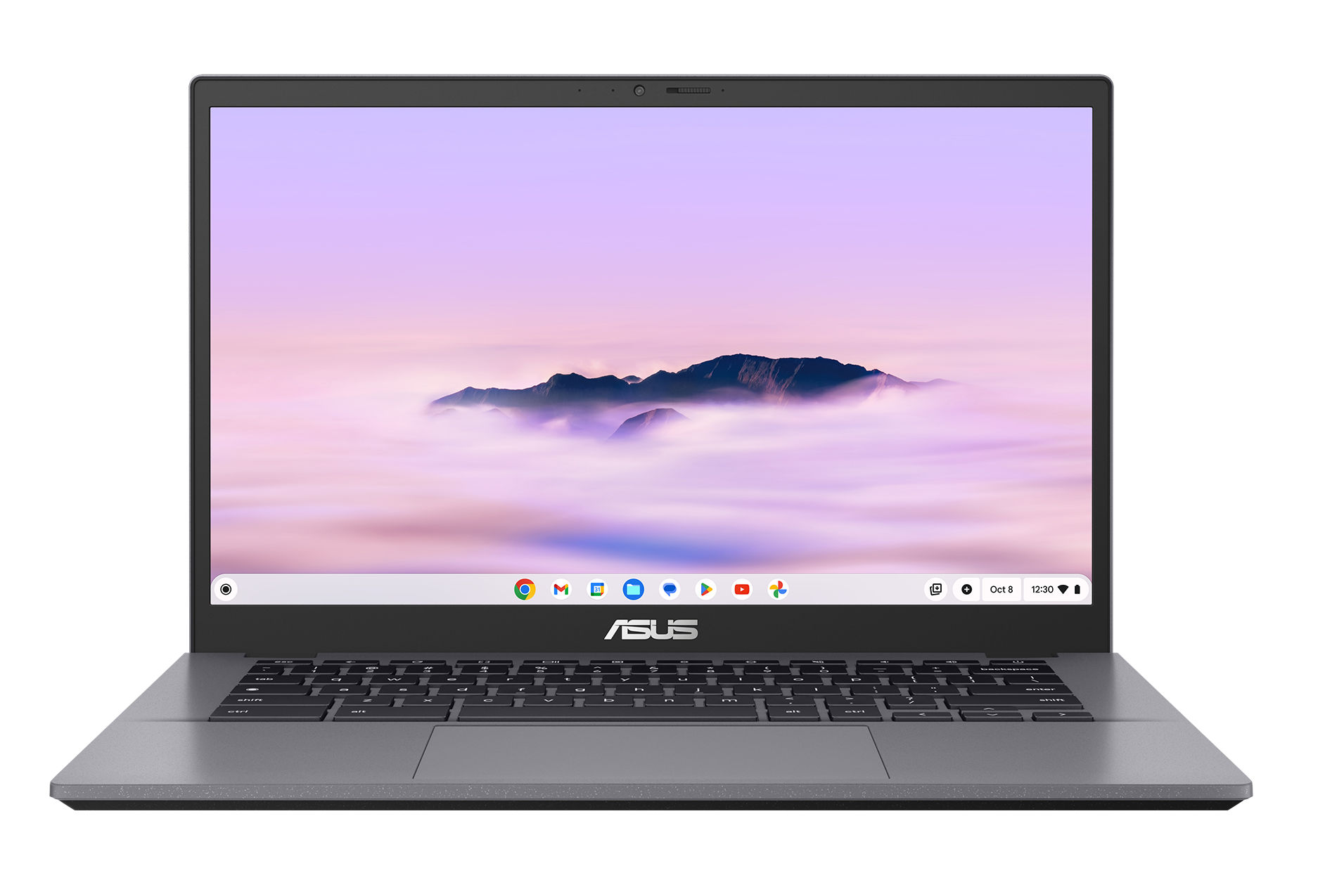 Écran 14 pouces Full HD tactile de l’Asus Chromebook Plus CX3402CVA-MW0999 Asus Chromebook Plus CX3402CVA-MW0999 vu de face