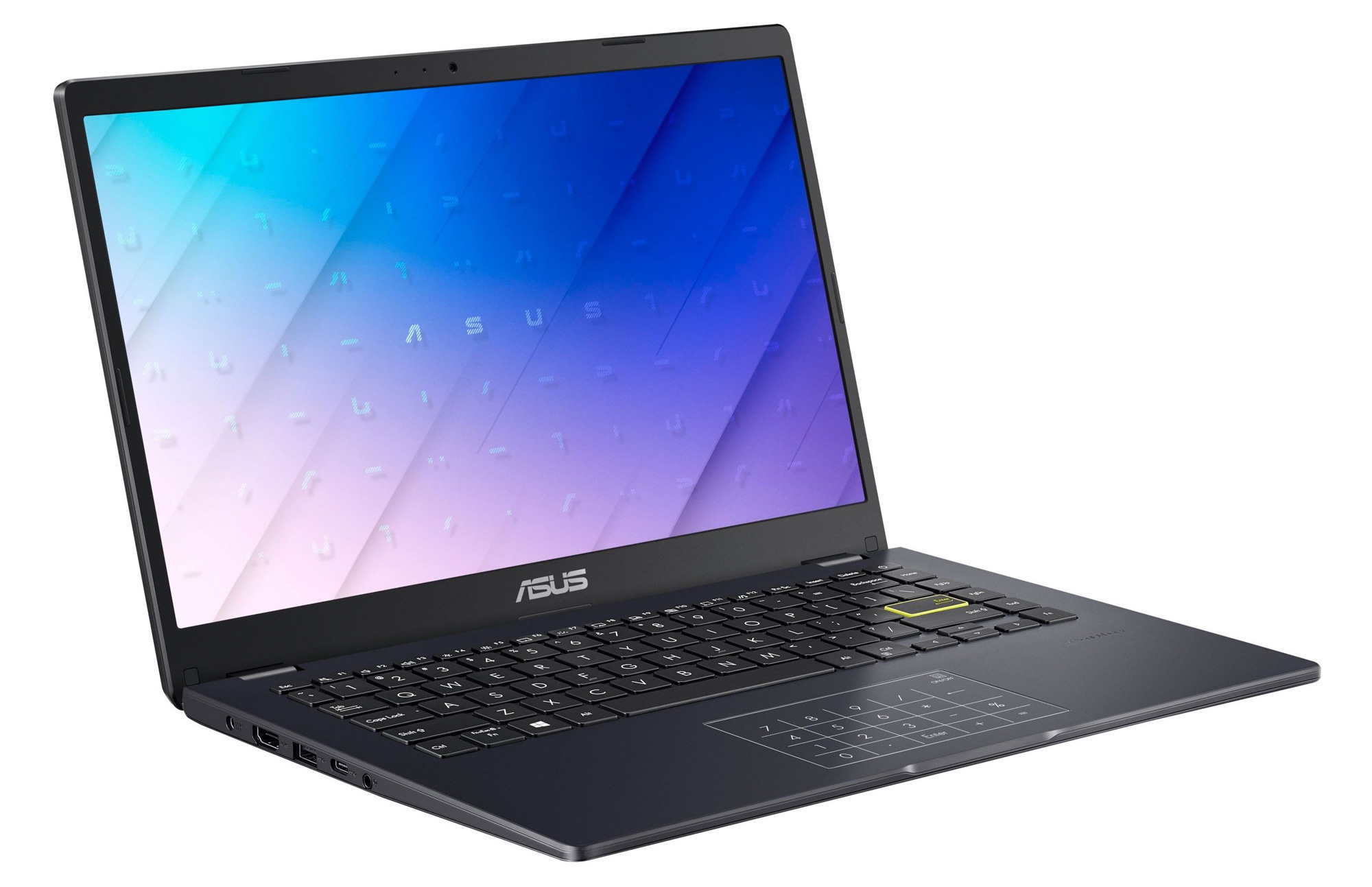 Asus Vivobook 14 E410KA-EB1039WS - PC portable 14 pouces bureautique Vue d’ensemble Asus Vivobook 14 E410KA-EB1039WS ouvert