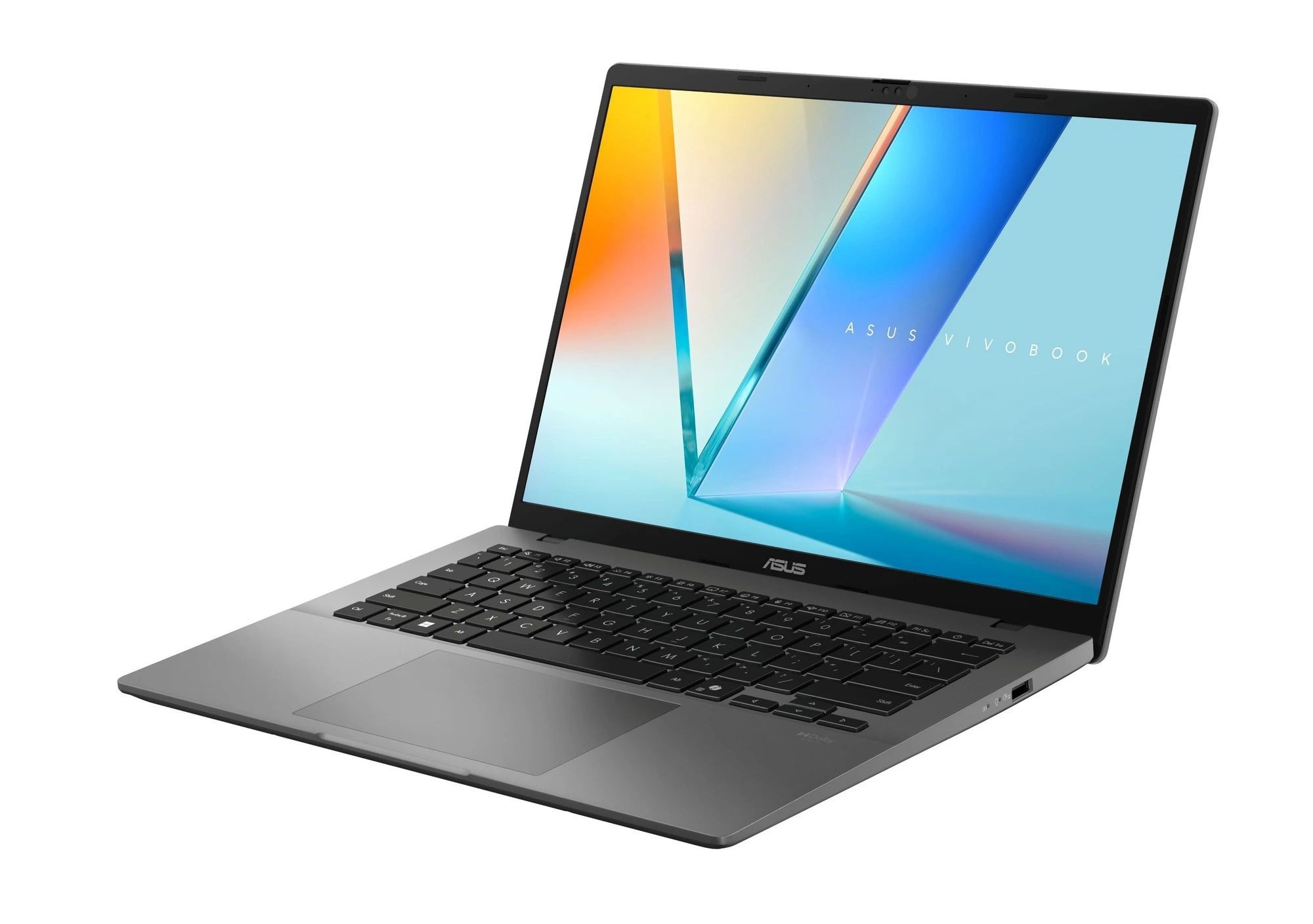 Asus Vivobook S14 S3407CA-LY108W - angle de face Asus Vivobook S14 S3407CA-LY108W - angle de face