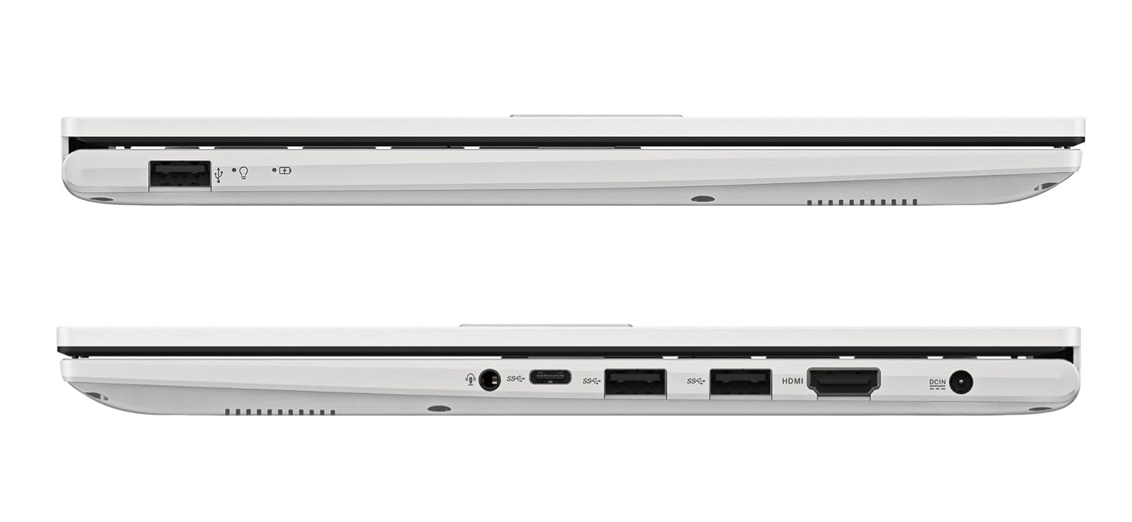 Asus Vivobook 14 X1404VA-DREB1516W - vue arrière Vue arrière Asus Vivobook 14 X1404VA-DREB1516W