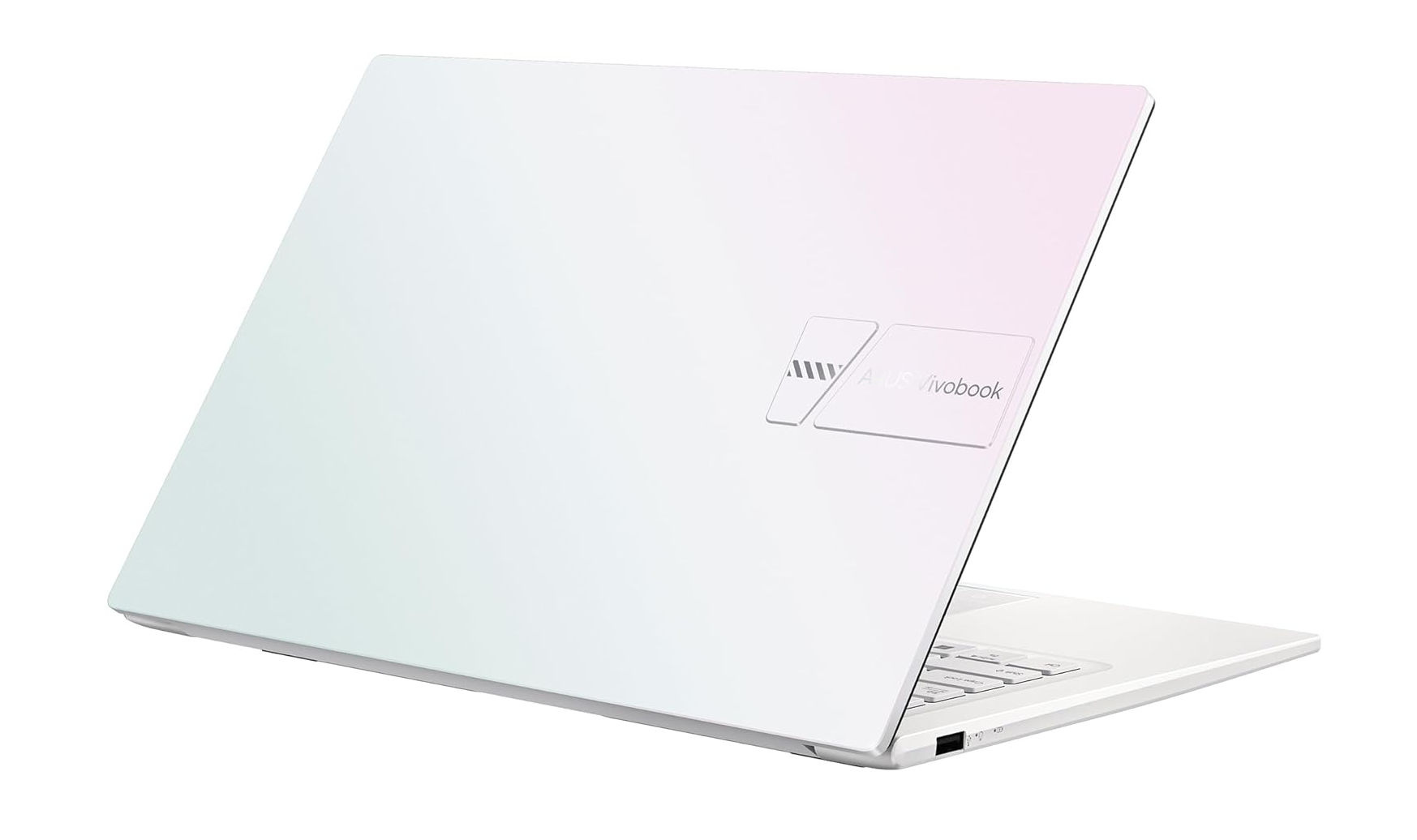 Asus Vivobook 14 X1404VA-DREB1516W - vue du capot Vue du capot Asus Vivobook 14 X1404VA-DREB1516W