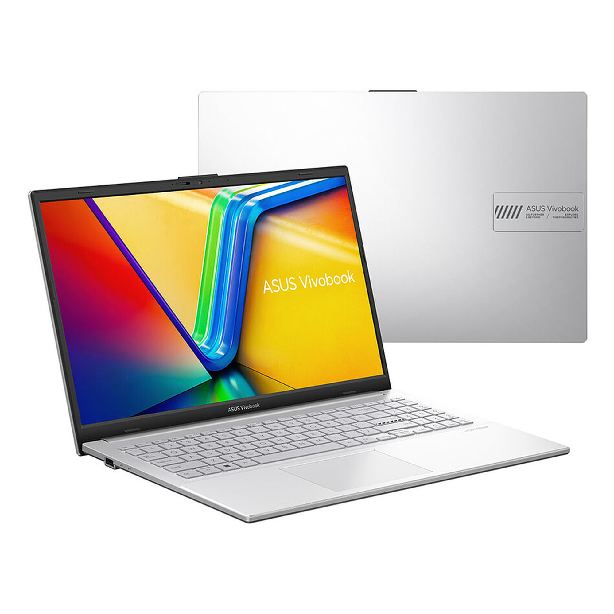 Asus VivoBook 15 X1504VA-DRBQ4039W - vue de trois-quarts Vue de trois-quarts du Asus VivoBook 15 X1504VA-DRBQ4039W
