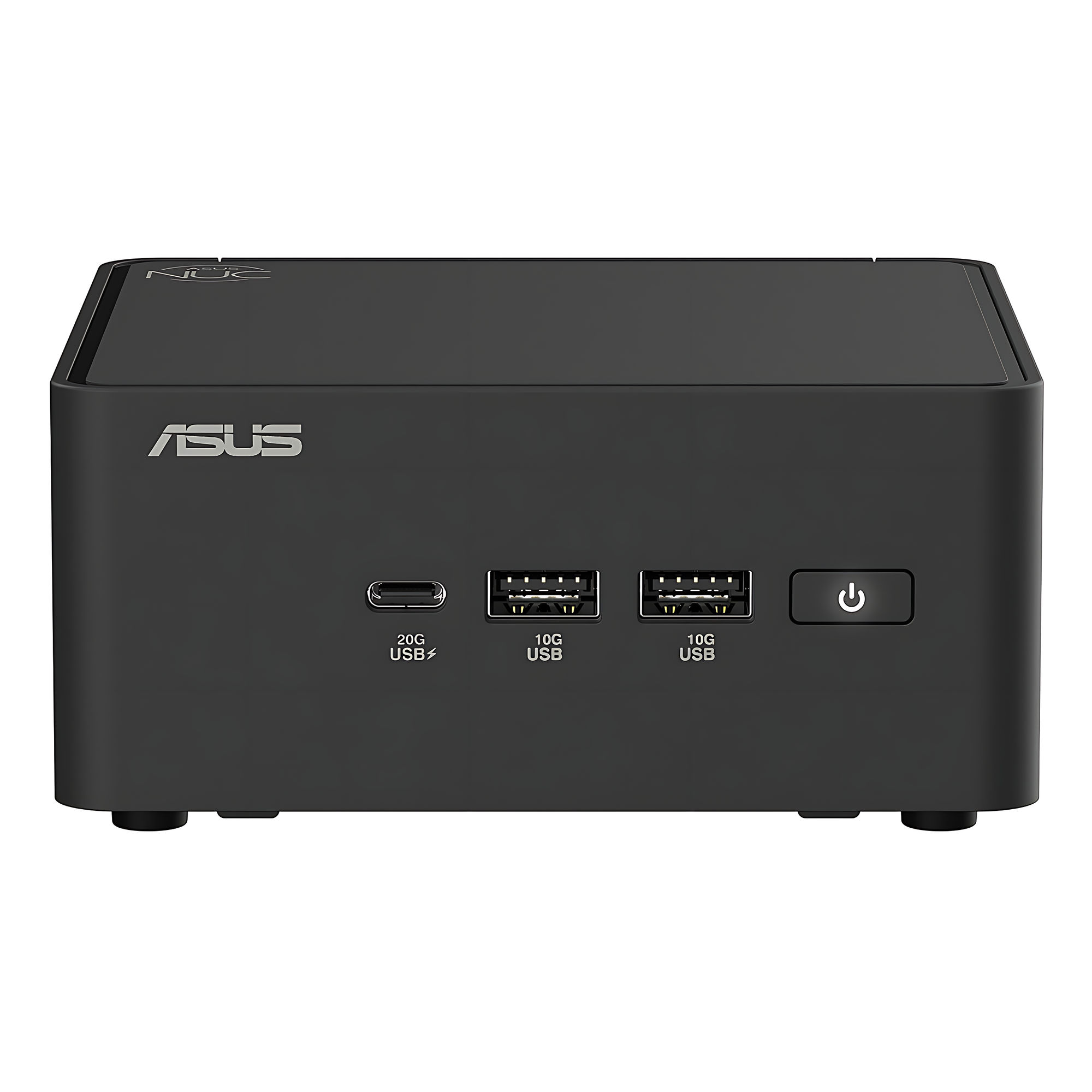 Asus NUC 15 Pro RNUC15CRHV700002 - face avant Asus NUC 15 Pro RNUC15CRHV700002 - façade et ports USB