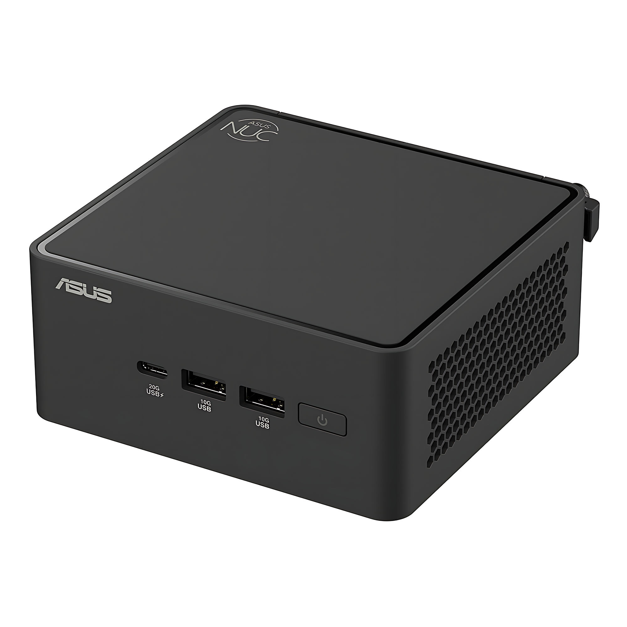 Asus NUC 15 Pro RNUC15CRHV700002 - autre angle Asus NUC 15 Pro RNUC15CRHV700002 - mini PC angle avant