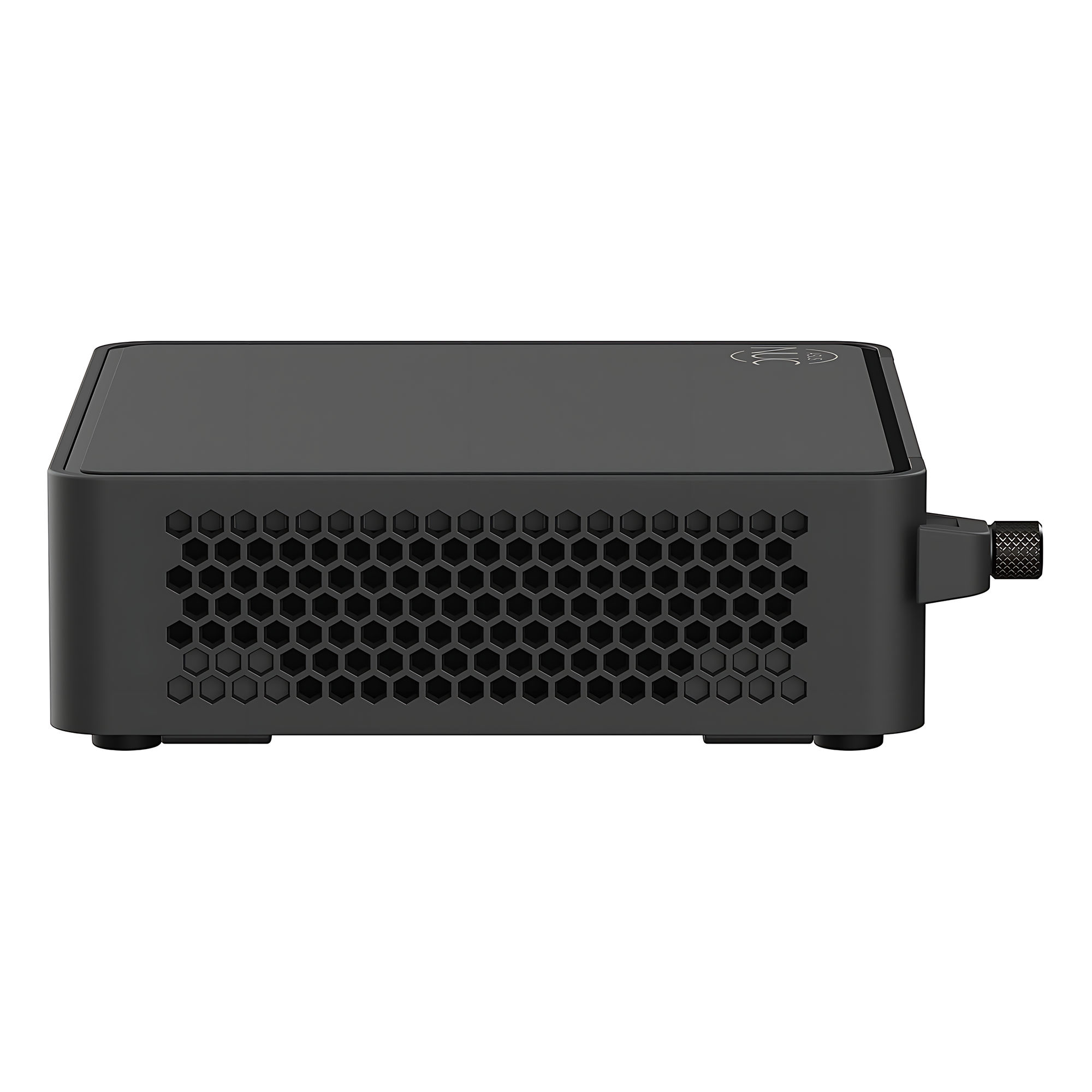 Asus NUC 15 Pro RNUC15CRKI300000 - vue latérale (grilles de ventilation) Asus NUC 15 Pro RNUC15CRKI300000 - vue latérale (grilles de ventilation)