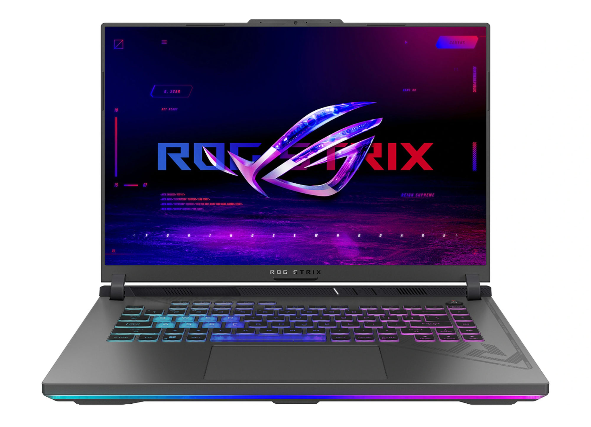 Asus ROG STRIX G16 G614FP-S5008W - autre angle de vue Asus ROG STRIX G16 G614FP-S5008W - autre angle de vue