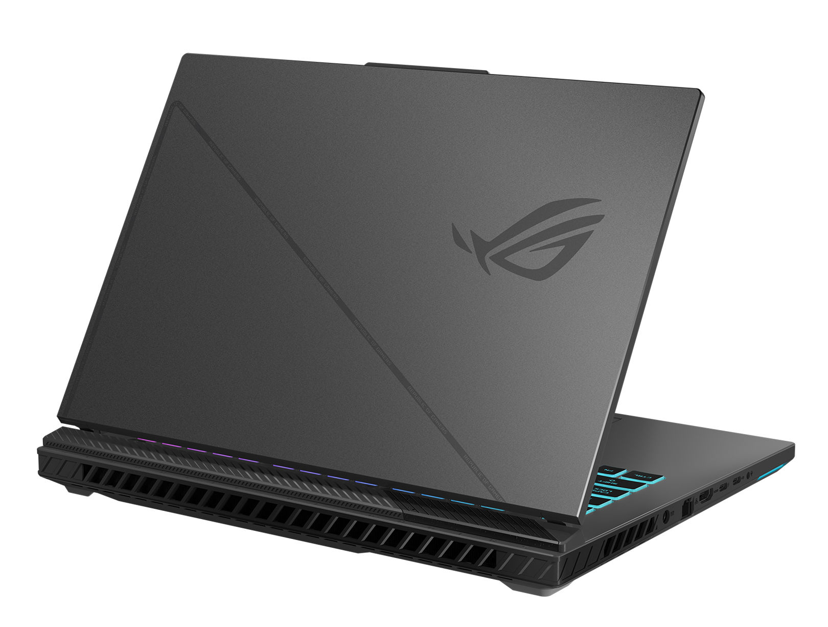 Asus ROG STRIX G16 G614FP-S5008W - vue arrière du châssis Asus ROG STRIX G16 G614FP-S5008W - vue arrière du châssis