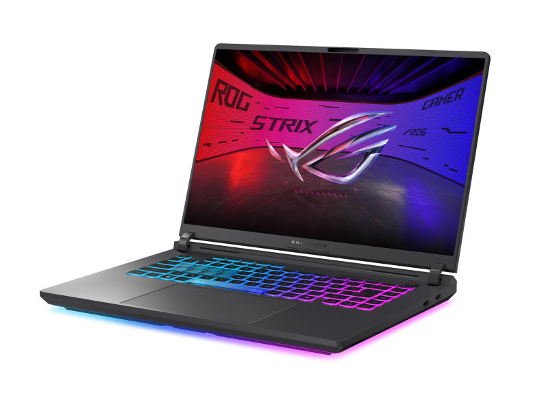 Asus ROG Strix G16 G615JMR-ISCRV243W - vue 3/4 avant Asus ROG Strix G16 G615JMR-ISCRV243W - vue 3/4 avant