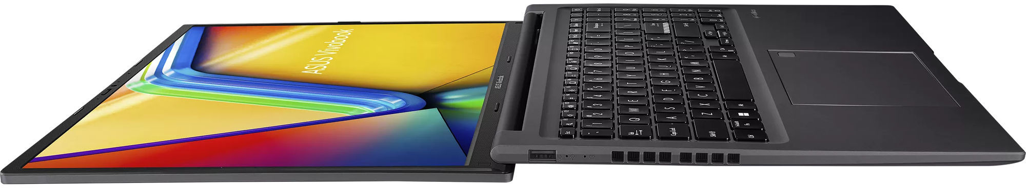 Asus Vivobook 16 M1605NAQ-ISCSH193W - profil et charnière Asus Vivobook 16 M1605NAQ-ISCSH193W - profil et charnière