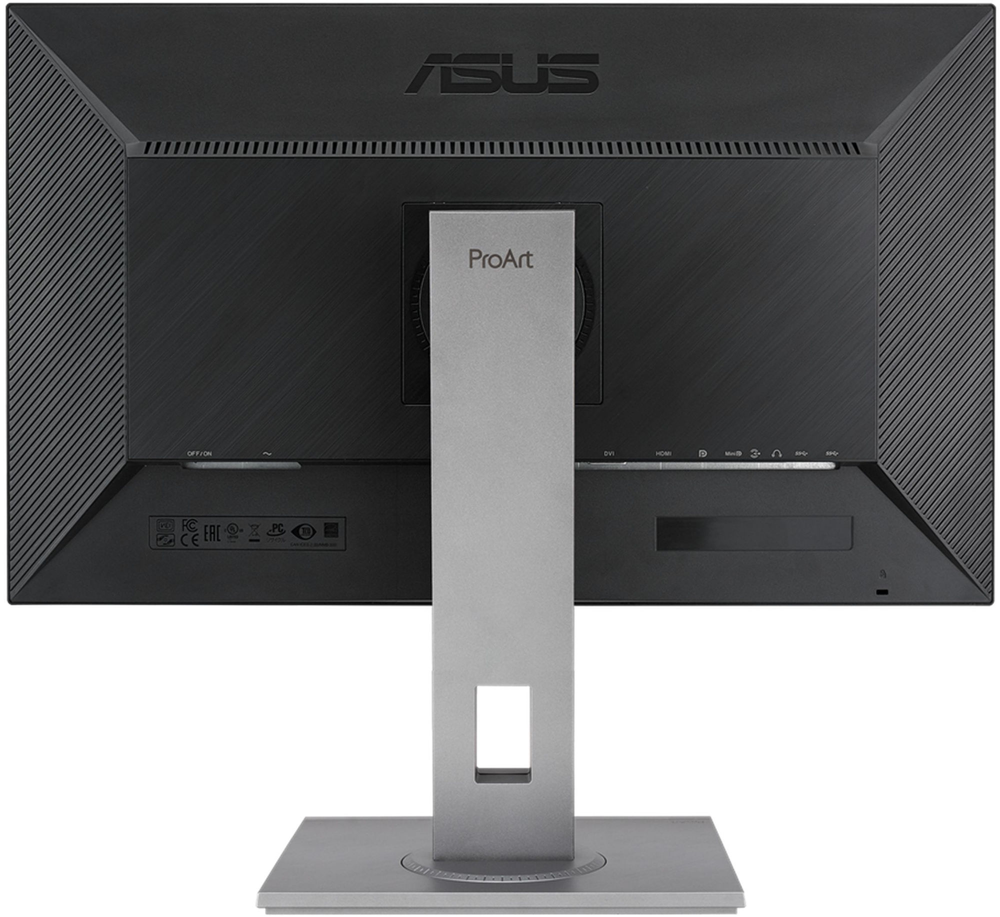 Asus ProArt Display PA278QV - vue arrière Asus ProArt Display PA278QV - vue arrière