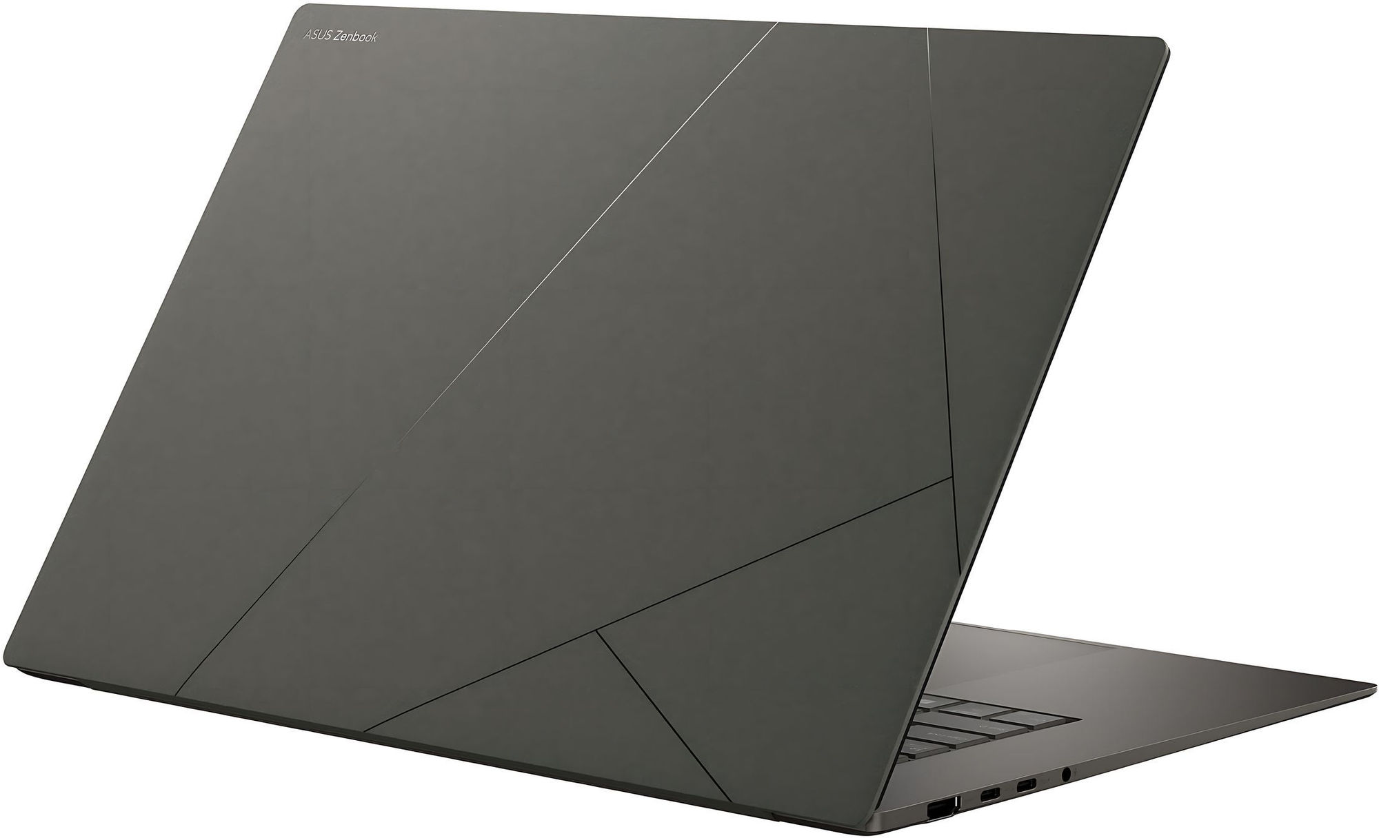 Asus ZenBook S 16 OLED 90NB17H5-M00DV0 vue arrière du capot Asus ZenBook S 16 OLED 90NB17H5-M00DV0 vue arrière du capot