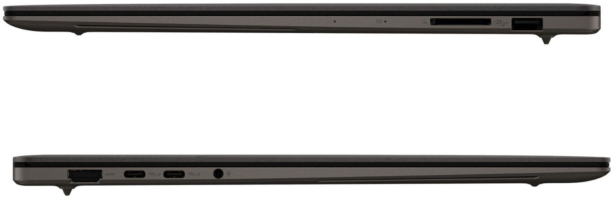 Asus ZenBook S 16 OLED 90NB17H5-M00DV0 profil et connectique Asus ZenBook S 16 OLED 90NB17H5-M00DV0 profil et connectique