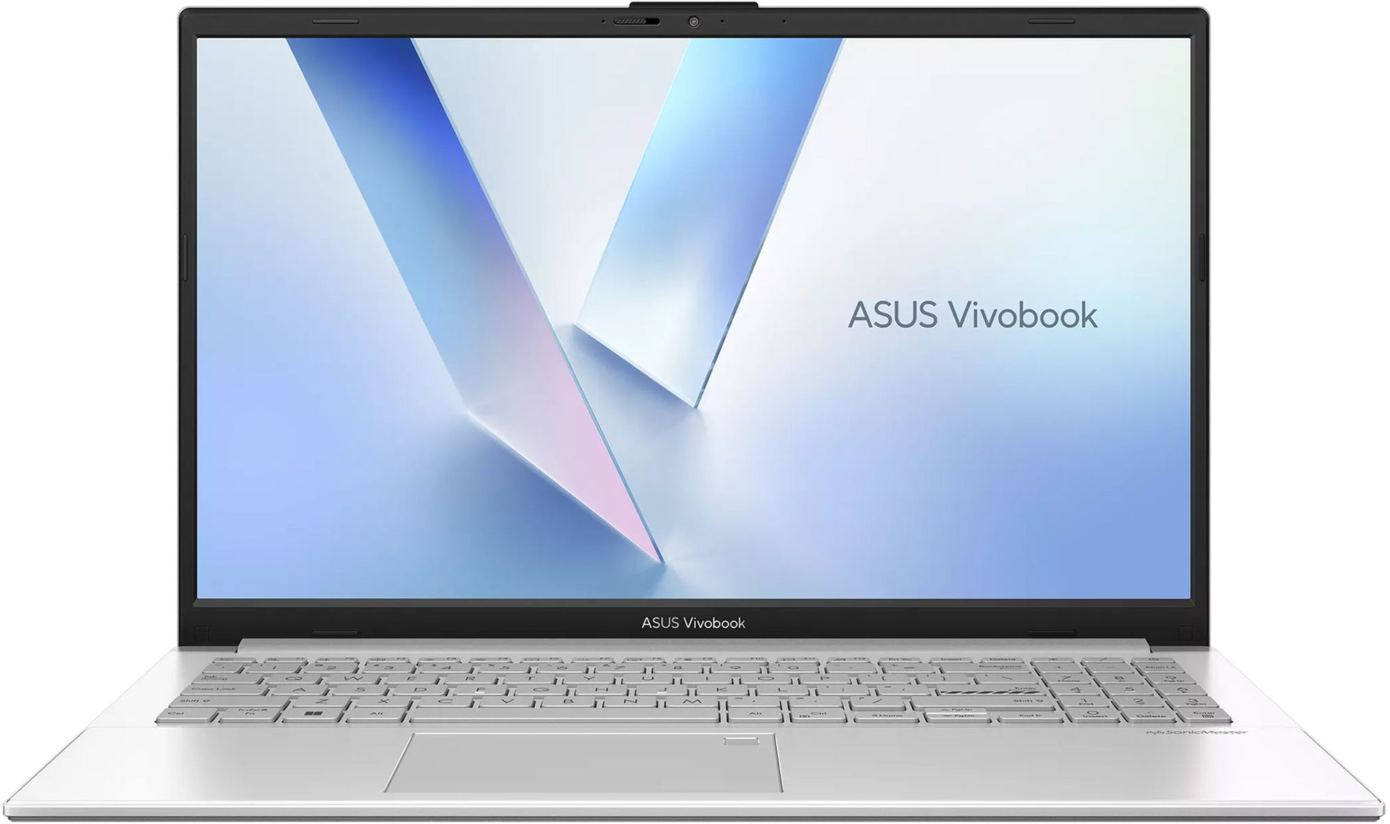 Asus Vivobook Go 15 E1504FA-BQ251W vue de face Asus Vivobook Go 15 E1504FA-BQ251W vue de face