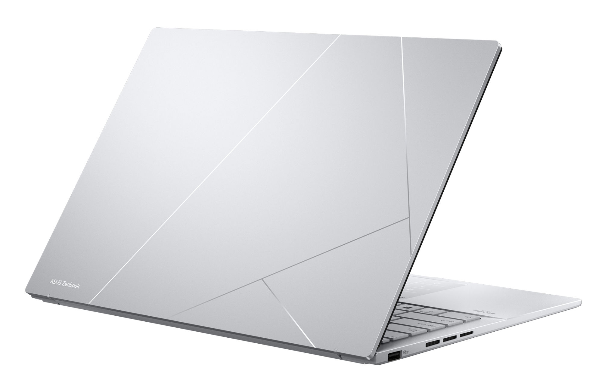 Asus ZenBook 14 OLED UX3405CA-ISCQD1266W vue arrière du capot Asus ZenBook 14 OLED UX3405CA-ISCQD1266W vue arrière du capot