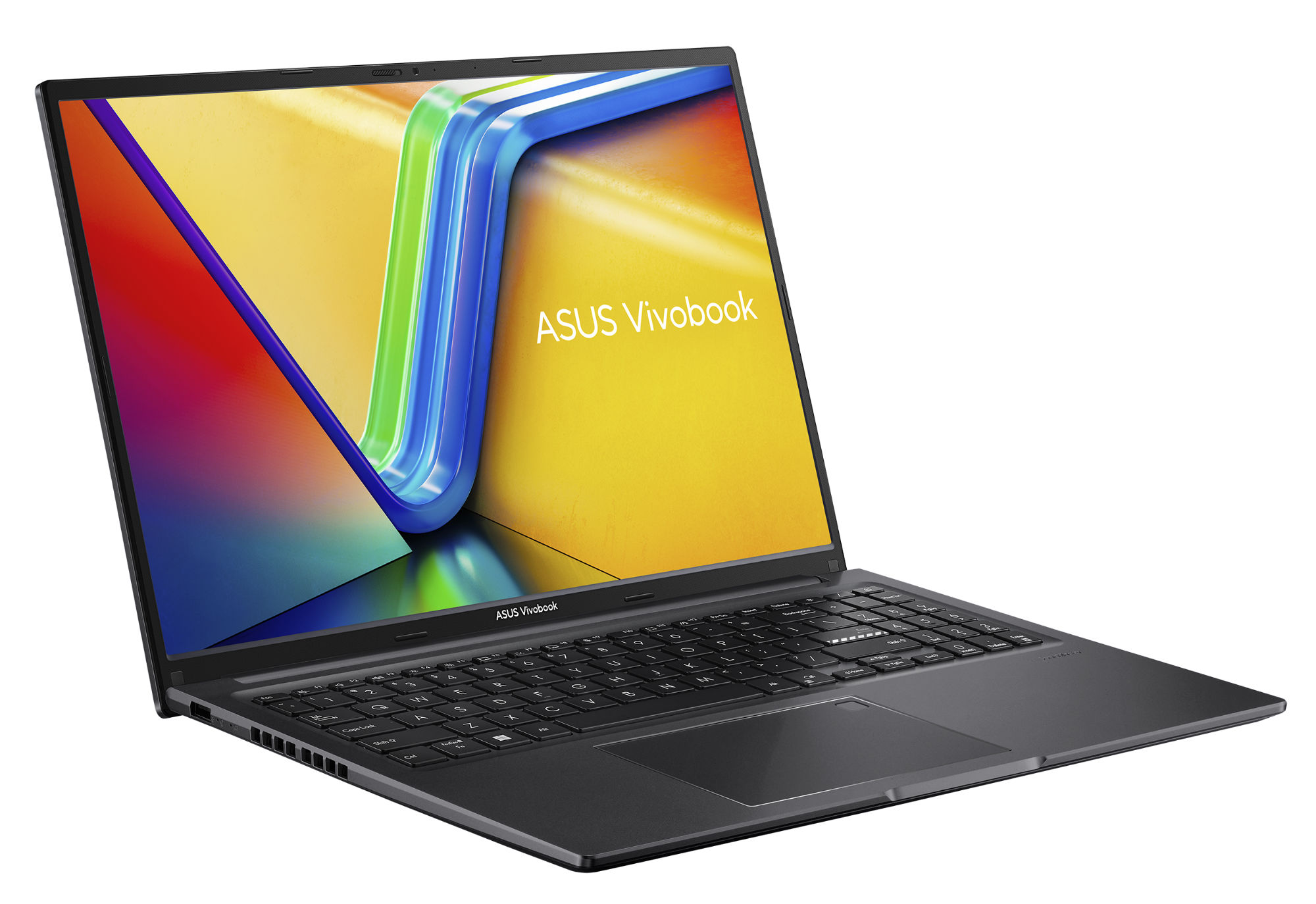 Asus Vivobook X1605VA-ISCSH2797W vue ouverte de trois quarts PC portable Asus Vivobook X1605VA-ISCSH2797W vue ouverte de trois quarts