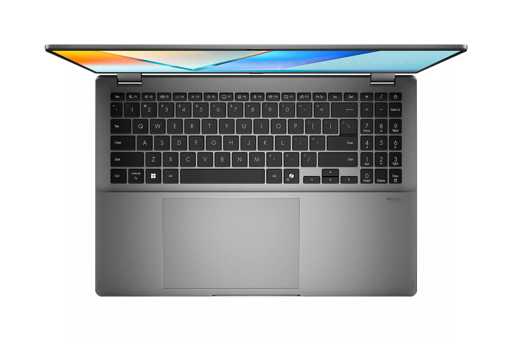 Vue clavier Asus Vivobook FLIP 14 TP3407SA-FLIP-DICSG221X 90NB14Y1-M00HF0 Vue clavier Asus Vivobook FLIP 14 TP3407SA-FLIP-DICSG221X 90NB14Y1-M00HF0