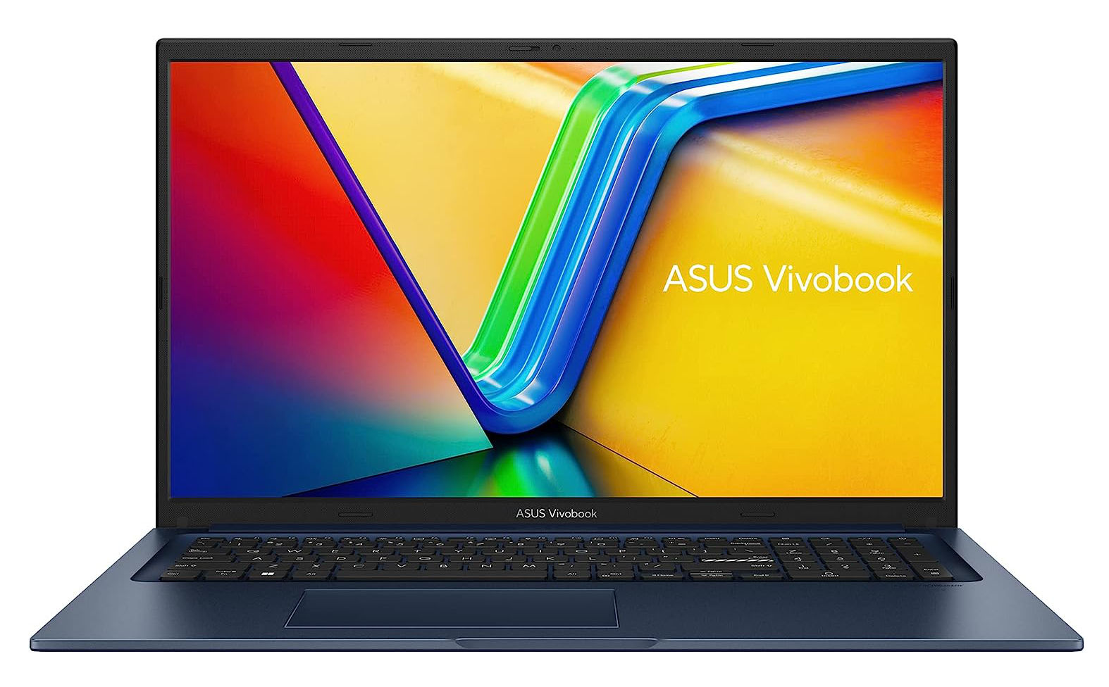Asus VivoBook 17 X1704VA-DICAU1056W vue de face Asus VivoBook 17 X1704VA-DICAU1056W vue de face