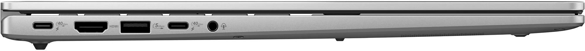 Connectique latérale du Asus Vivobook 16 S3607QA-DRFSH103W côté gauche Connectique latérale du Asus Vivobook 16 S3607QA-DRFSH103W côté gauche