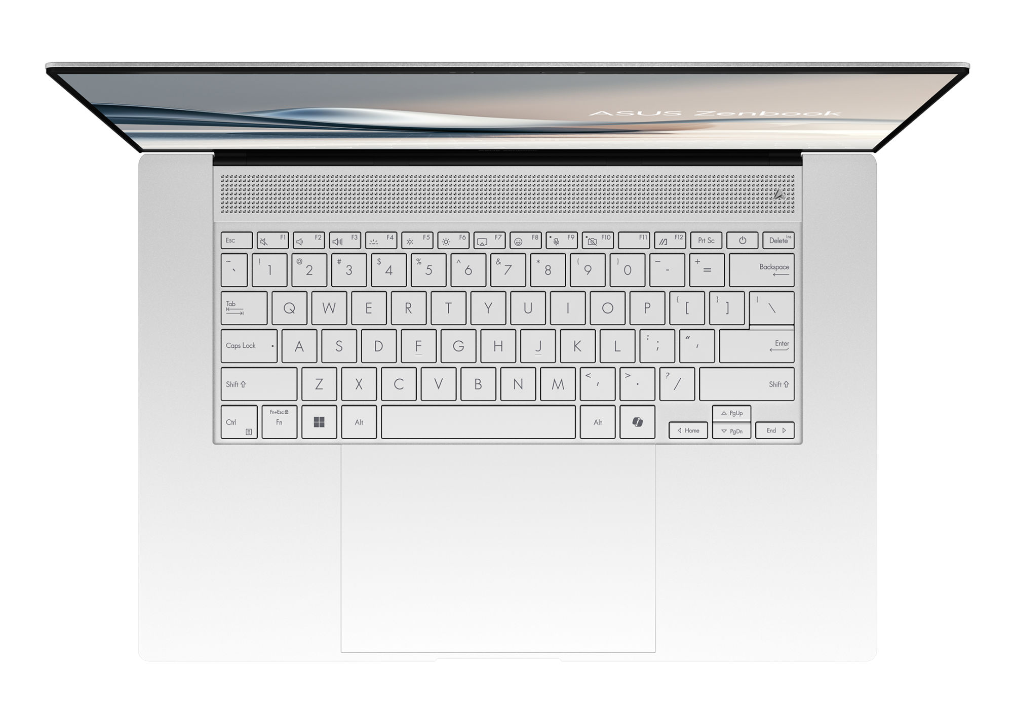 Asus ZenBook S 16 OLED UM5606GA-DRSR396X - clavier et touchpad Asus ZenBook S 16 OLED UM5606GA-DRSR396X clavier AZERTY et grand touchpad