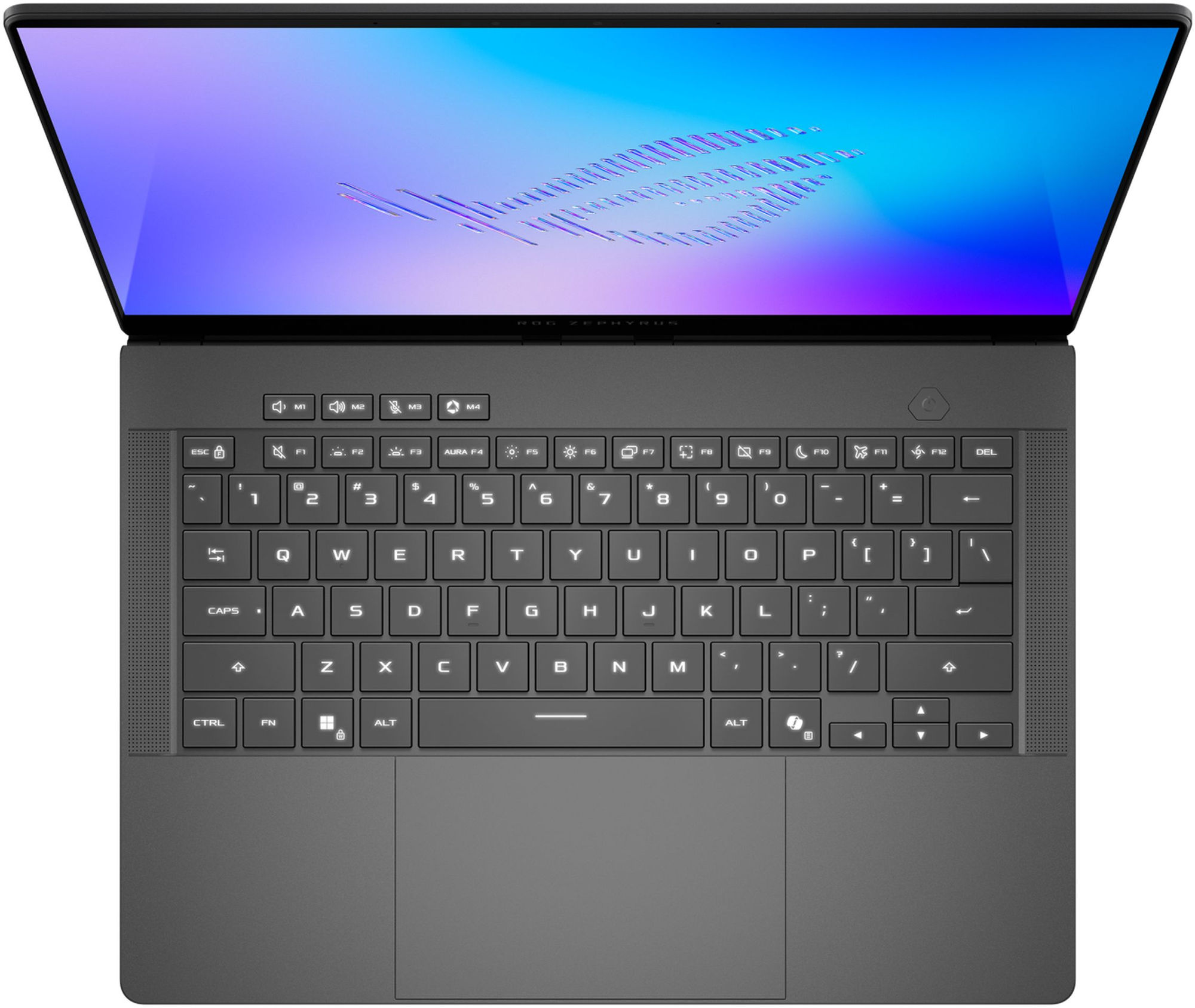 Asus ROG Zephyrus G14 (2026) GU405AW-DR9W clavier et pavé tactile Asus ROG Zephyrus G14 (2026) GU405AW-DR9W clavier et pavé tactile