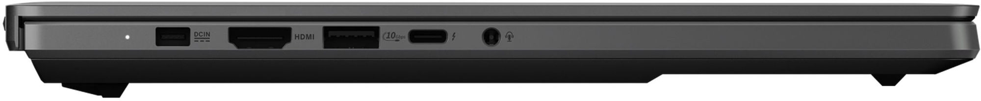 Asus ROG Zephyrus G14 (2026) GU405AW-DR9W ports HDMI USB-C et prise casque Asus ROG Zephyrus G14 (2026) GU405AW-DR9W ports HDMI USB-C et prise casque