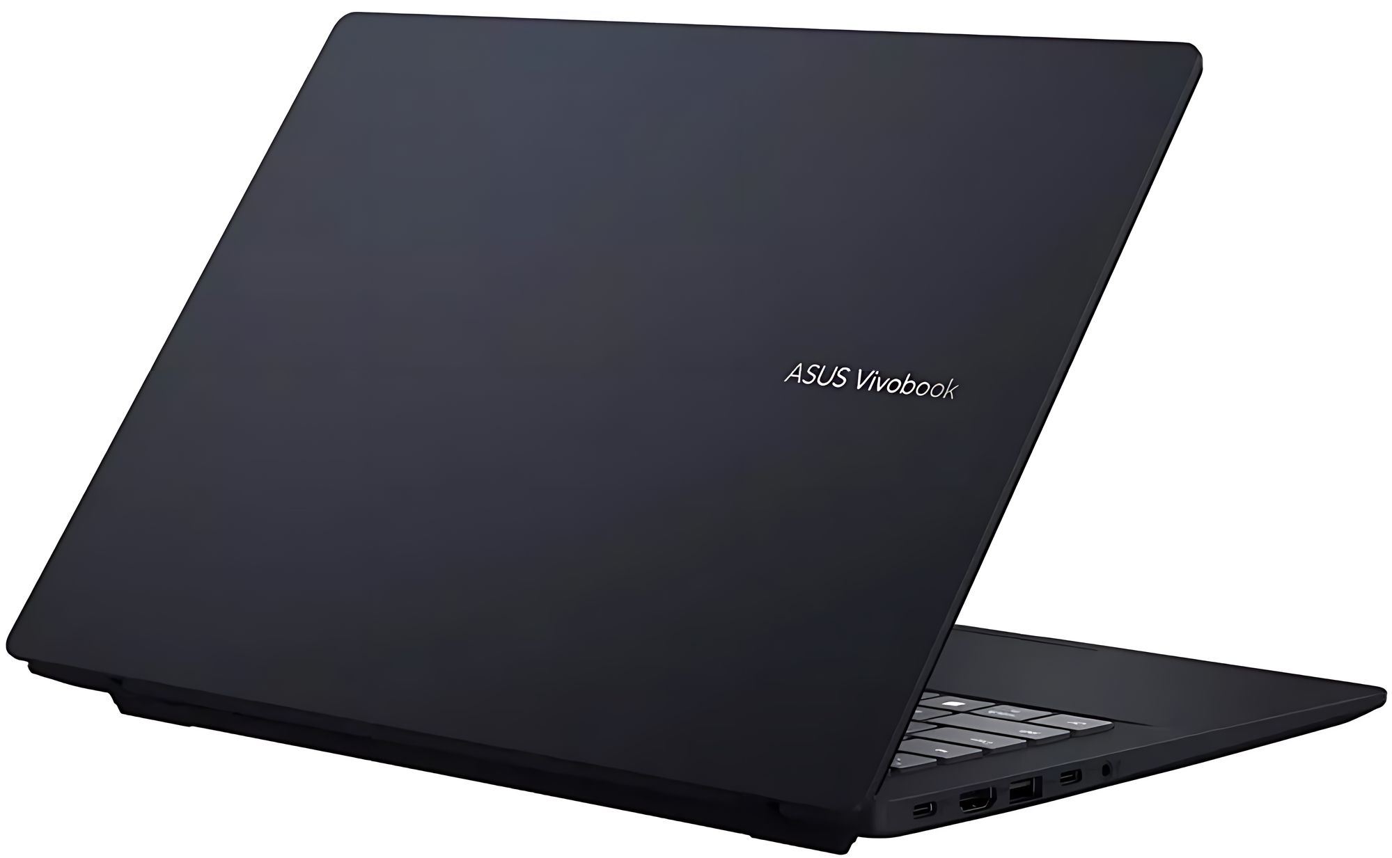Asus VivoBook 14 X1407QA-LY043W - châssis noir vu de dos Asus VivoBook 14 X1407QA-LY043W noir vu de dos