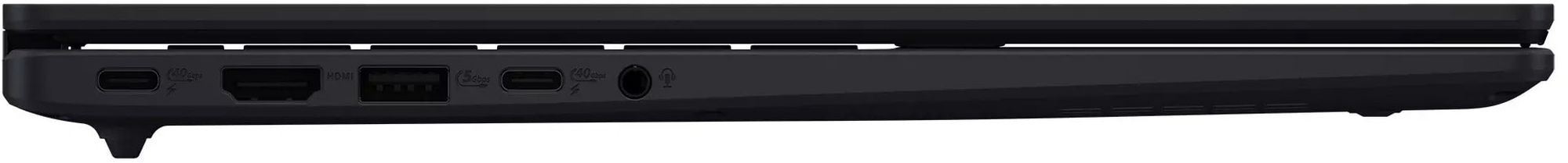 Asus VivoBook 14 X1407QA-LY043W - connectique latérale Asus VivoBook 14 X1407QA-LY043W montrant les ports USB-C HDMI et audio