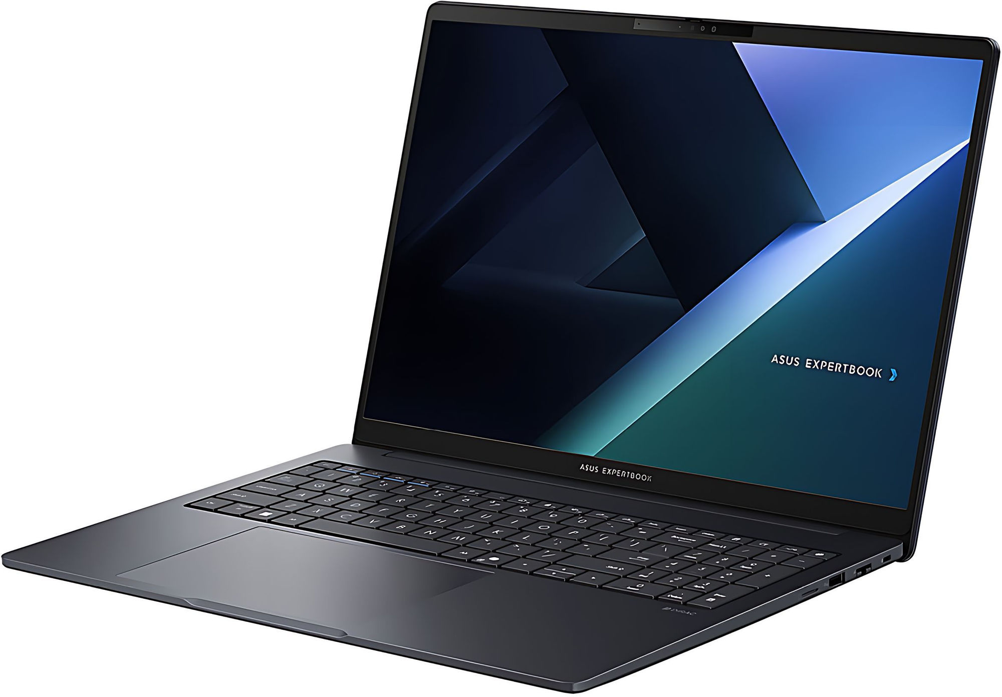 Asus ExpertBook B5 B5605CCA-PL0018X - design ouvert Asus ExpertBook B5 B5605CCA-PL0018X en vue trois quarts ouvert