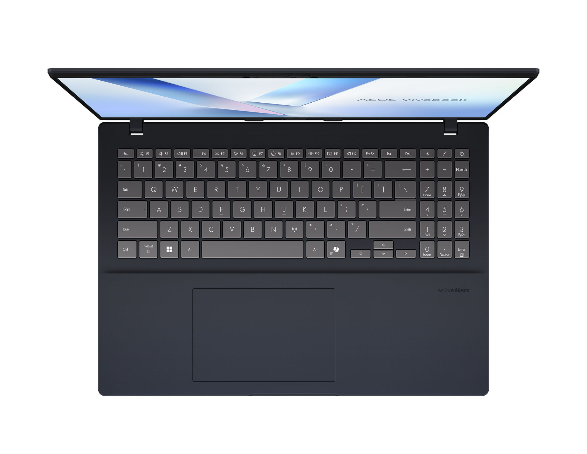 Asus Vivobook 16 X1607CA-PRO-DISMB293X clavier avec pavé numérique Asus Vivobook 16 X1607CA-PRO-DISMB293X clavier avec pavé numérique