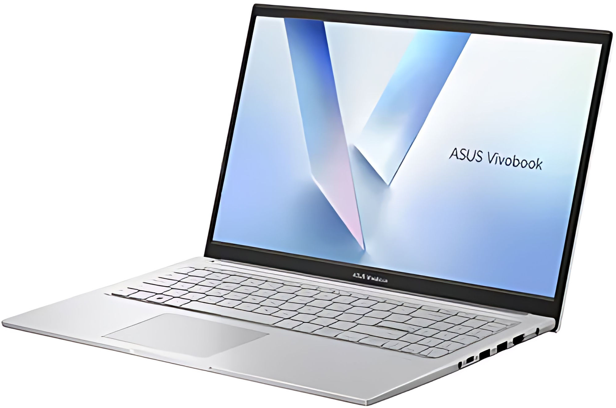 Asus VivoBook 15 X1504MA-DRFE8024W vue latérale avec connectique Asus VivoBook 15 X1504MA-DRFE8024W vue latérale avec connectique