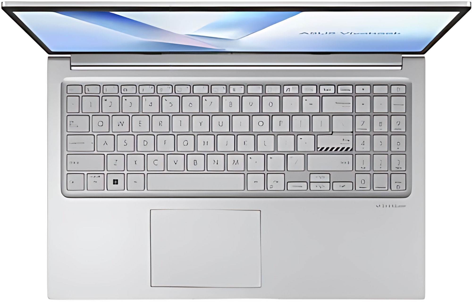 Asus VivoBook 15 X1504MA-DRFBQ055W - clavier et pavé numérique Asus VivoBook 15 X1504MA-DRFBQ055W avec clavier AZERTY et pavé numérique