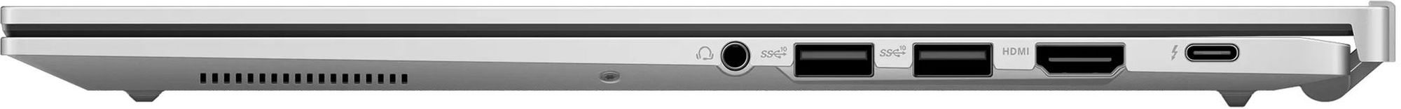 Connectique de l'Asus ExpertBook CX54 Chromebook Plus CX5403CMA-DRF1482 avec USB, HDMI et USB-C Connectique de l'Asus ExpertBook CX54 Chromebook Plus CX5403CMA-DRF1482 avec USB, HDMI et USB-C