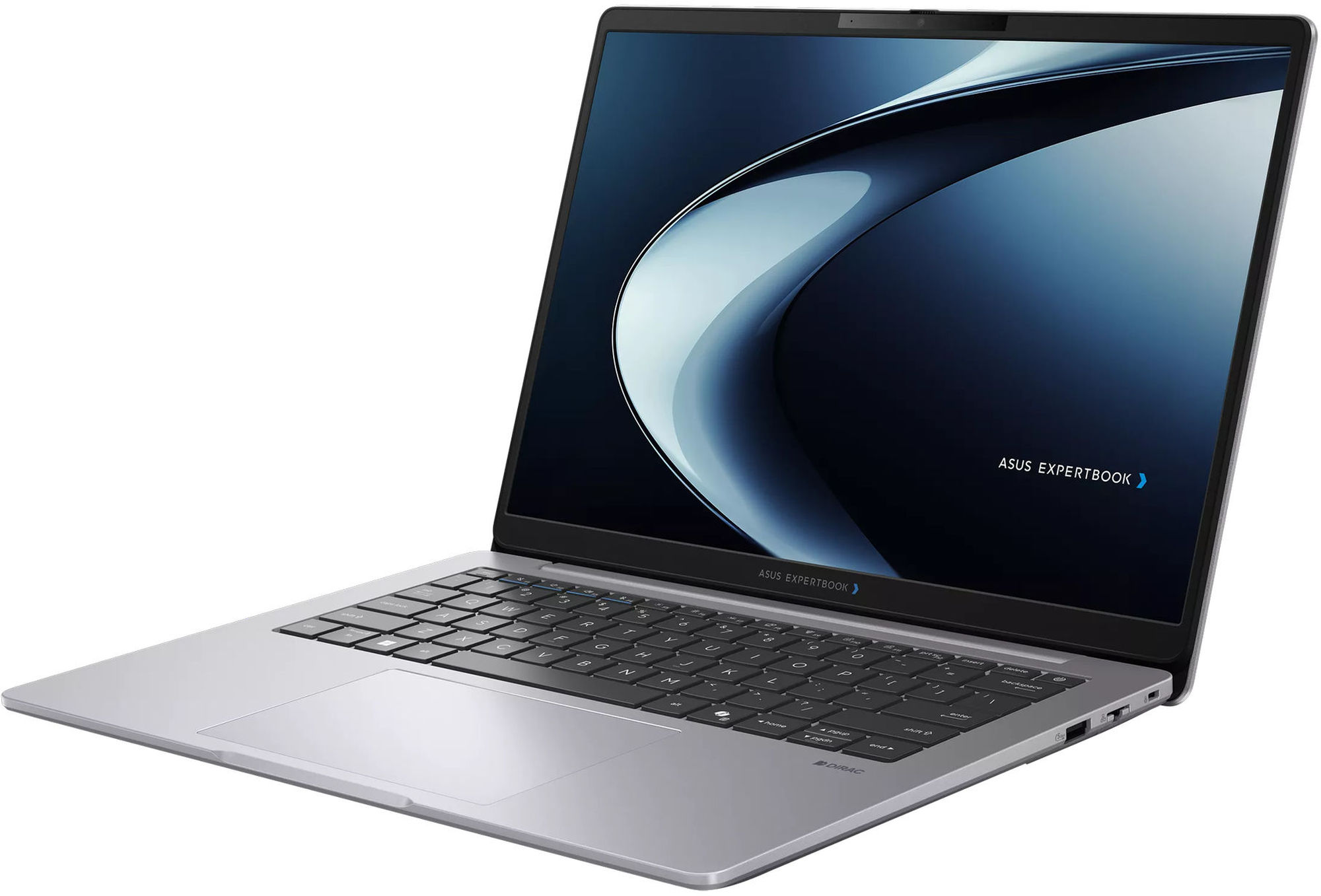 Asus ExpertBook P3 G1 P3406CCA-LY0034X vue trois quarts Asus ExpertBook P3 G1 P3406CCA-LY0034X vue trois quarts