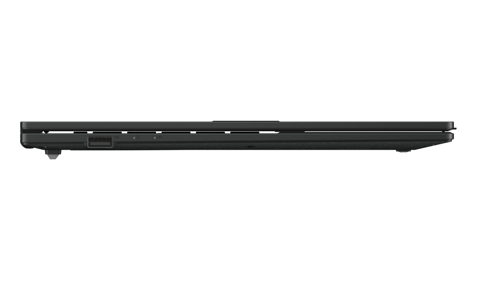 Asus VivoBook E1504FA-ISSBQ4692W – capot et châssis Vue extérieure du portable Asus VivoBook E1504FA-ISSBQ4692W fermé