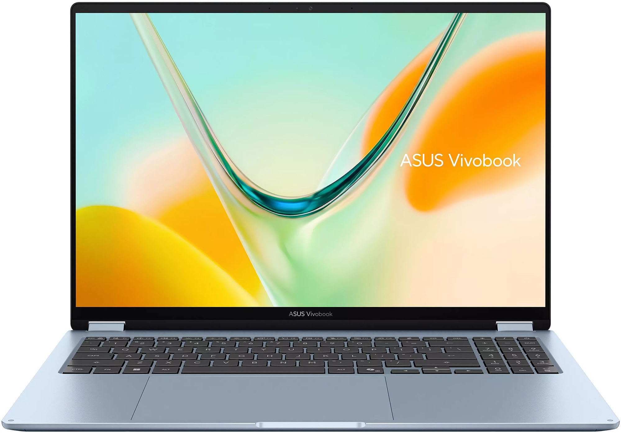 Écran 16 pouces OLED de l’Asus Vivobook S16 Flip TP5608QA-U4031W Écran OLED de face de l’Asus Vivobook S16 Flip TP5608QA-U4031W