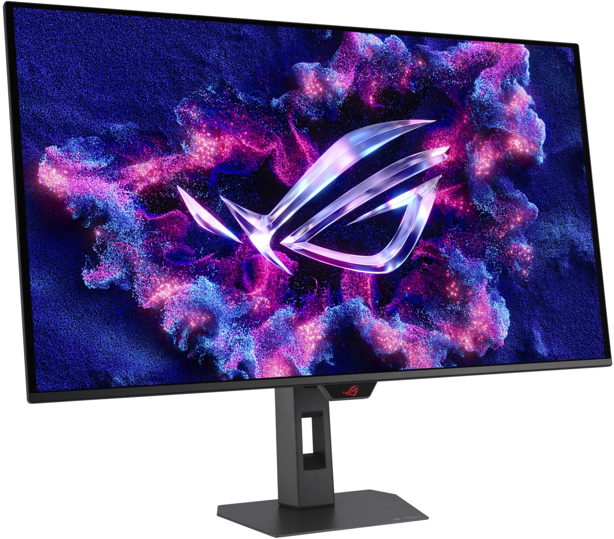 Face avant du Asus ROG Strix OLED XG32UQWMS Écran Asus ROG Strix OLED XG32UQWMS présenté de face
