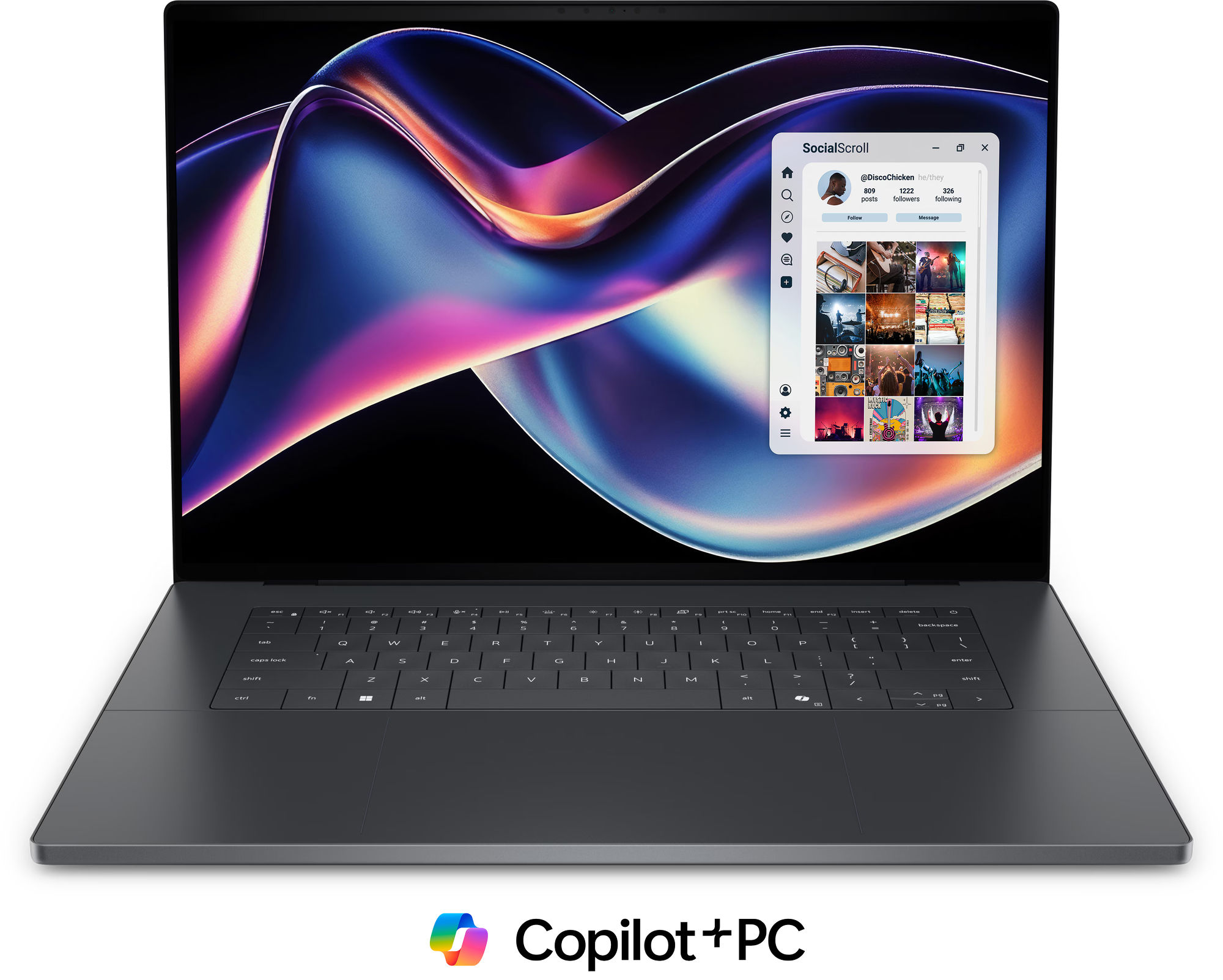 Dell XPS 16 DA16260 cnda1626001cc - vue de face Dell XPS 16 DA16260 cnda1626001cc - vue de face