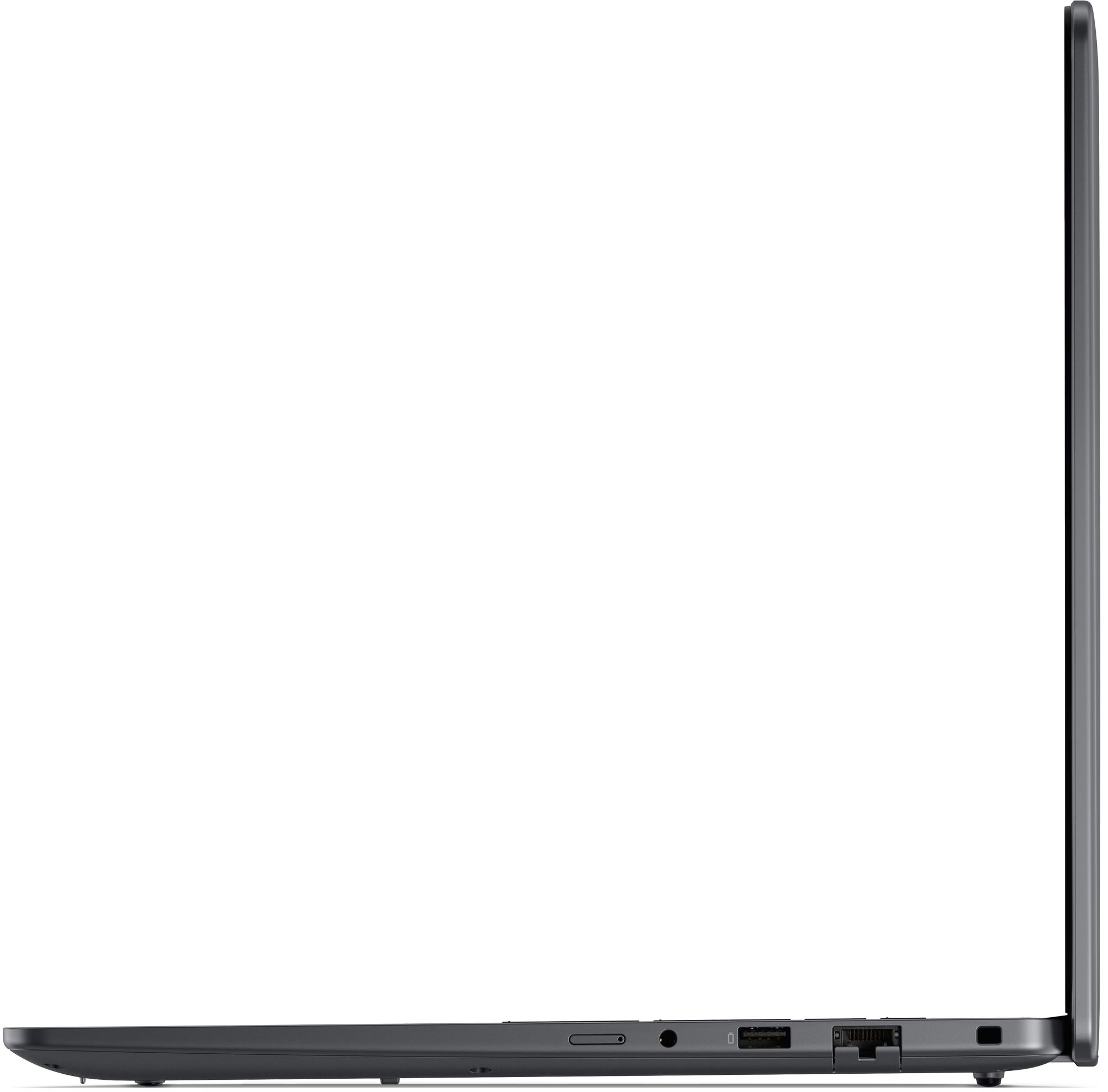Profil droit du Dell Pro 16 série 3 P316265 xcto_p316265_emea avec port RJ45 et connectique Profil droit du Dell Pro 16 série 3 P316265 xcto_p316265_emea avec port RJ45 et connectique