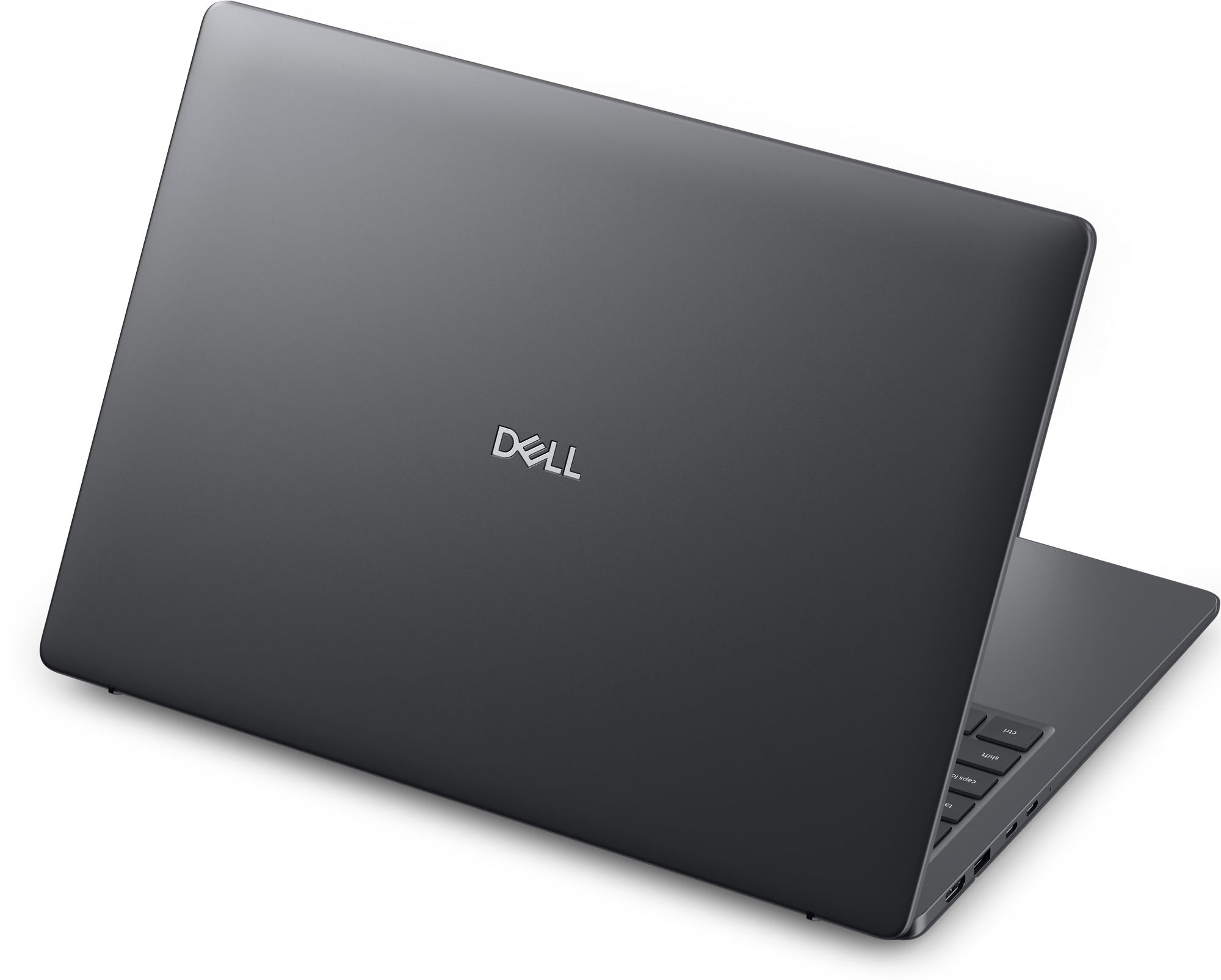 Dos ouvert du Dell Pro 16 série 3 P316265 xcto_p316265_emea avec logo Dell Dos ouvert du Dell Pro 16 série 3 P316265 xcto_p316265_emea avec logo Dell