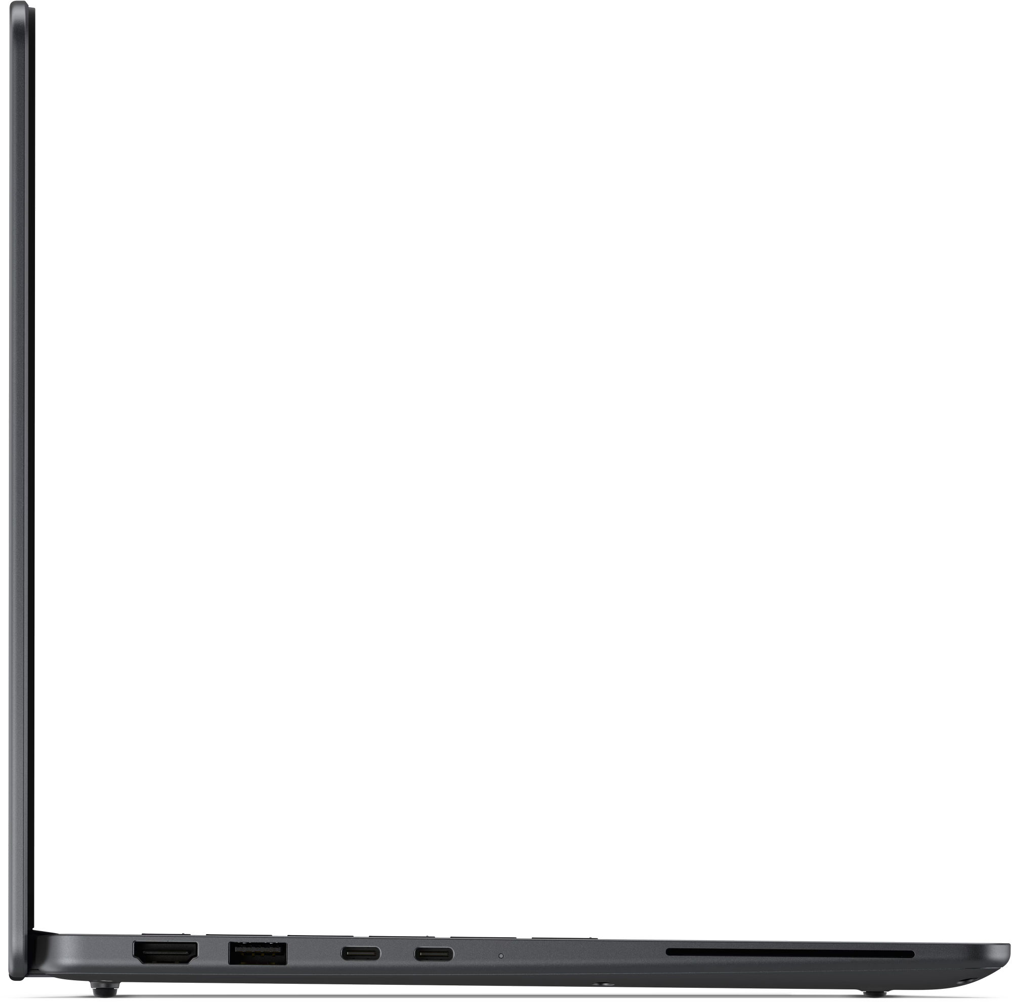 Dell Pro 13 série 7 P713265 xcto_p713265_cs_emea profil gauche et ports Dell Pro 13 série 7 P713265 xcto_p713265_cs_emea profil gauche et ports