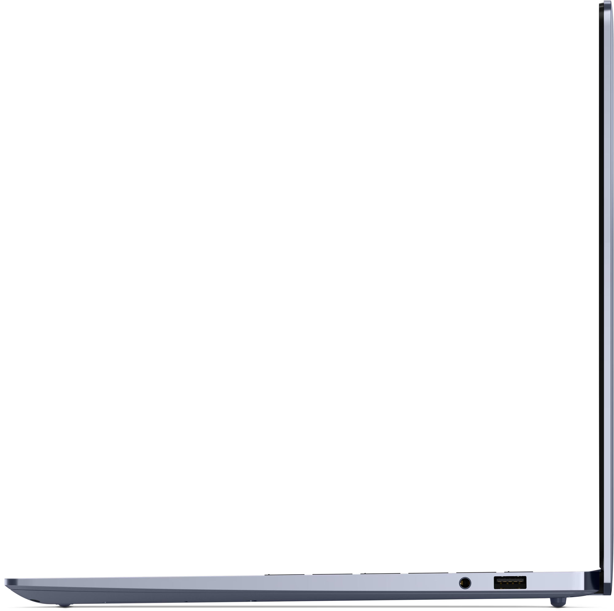 Dell 14S DS14265 cnds142652cc - profil latéral et connectique Dell 14S DS14265 cnds142652cc profil latéral avec port USB et prise casque