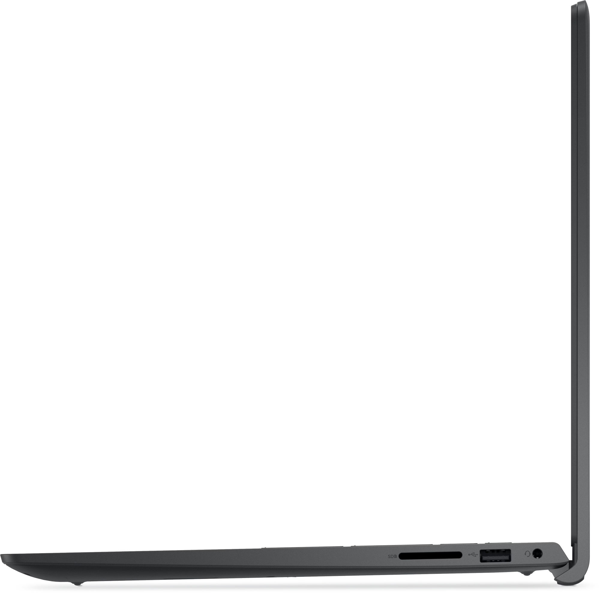Dell Pro 15 Essential PV15250 XM3FY profil droit avec lecteur de carte SD Dell Pro 15 Essential PV15250 XM3FY profil droit avec lecteur de carte SD