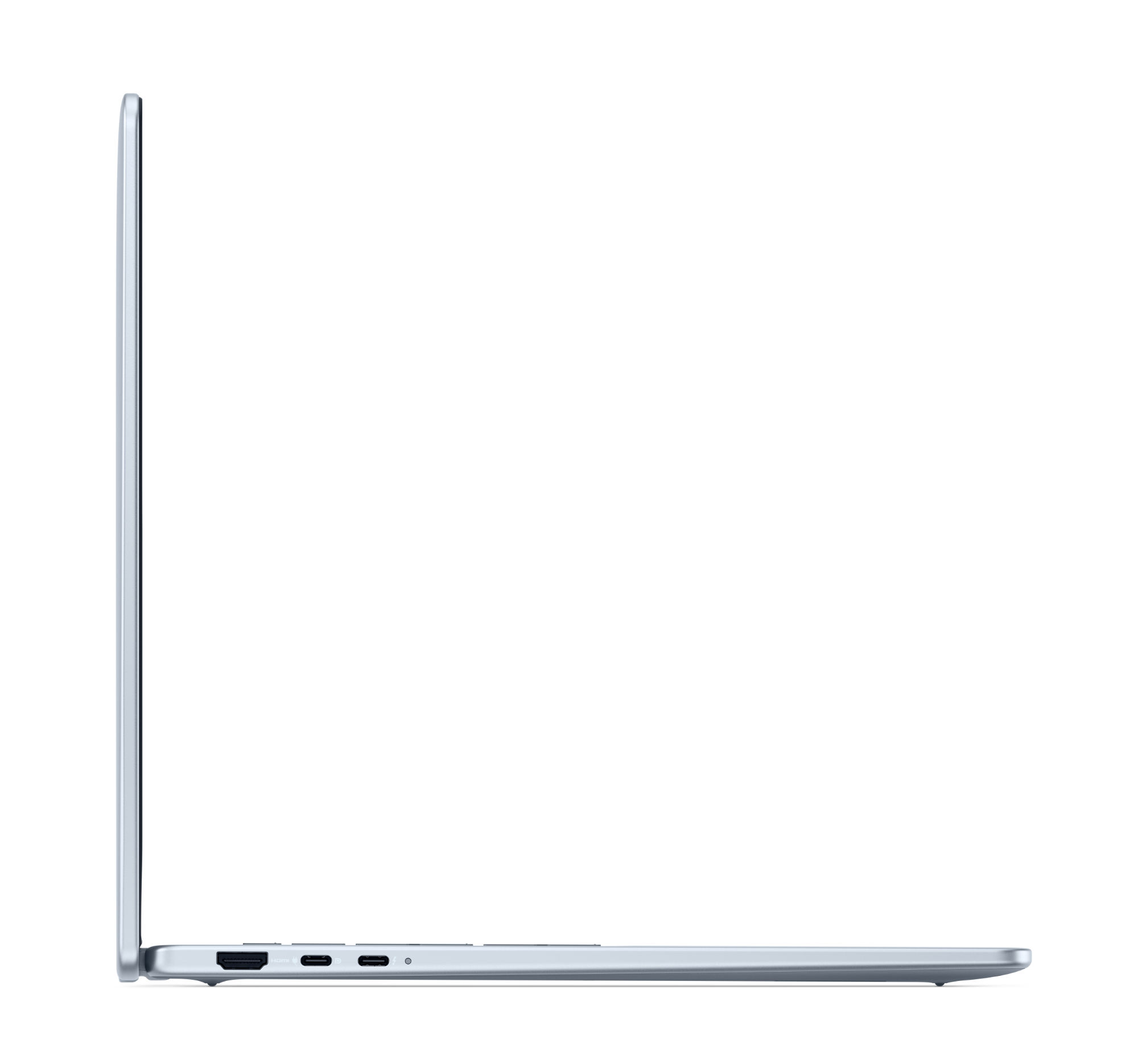 Dell 16 Plus bndb1625004sb_noac - profil gauche et connectique Dell 16 Plus bndb1625004sb_noac profil gauche avec ports USB-C et HDMI