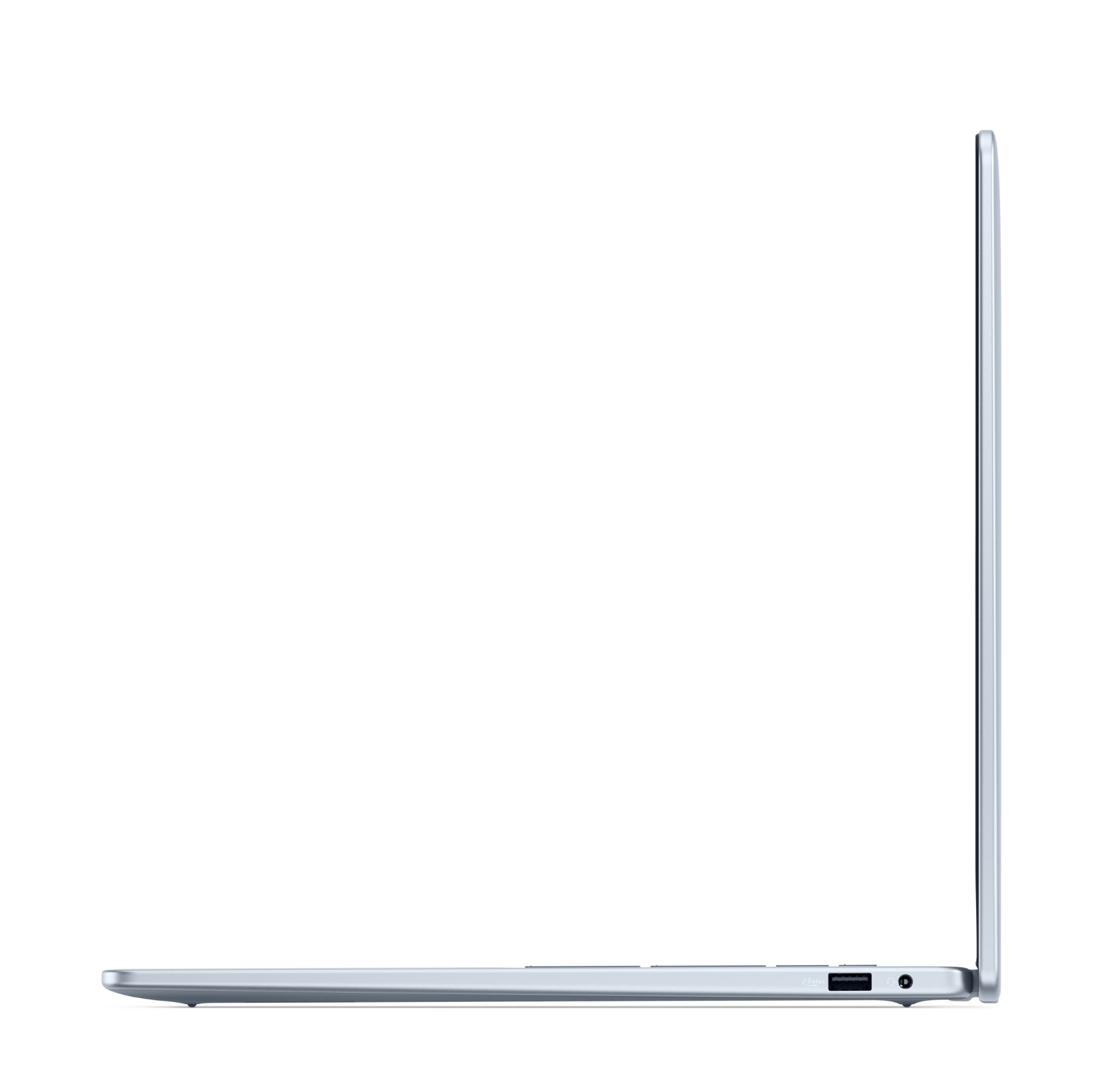 Dell 16 Plus bndb1625004sb_noac - profil droit et connectique latérale Dell 16 Plus bndb1625004sb_noac profil droit avec port USB-A et prise audio